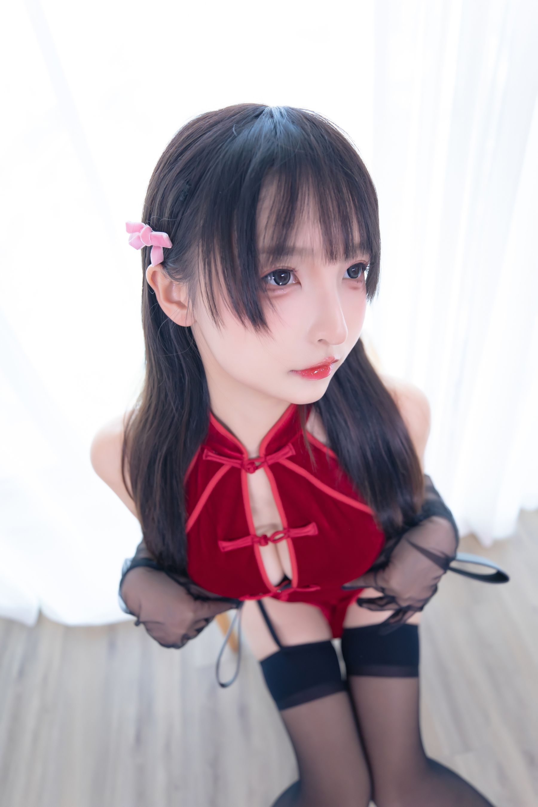 [福利COS] 萝莉神楽板真冬之甜蜜皮鞭