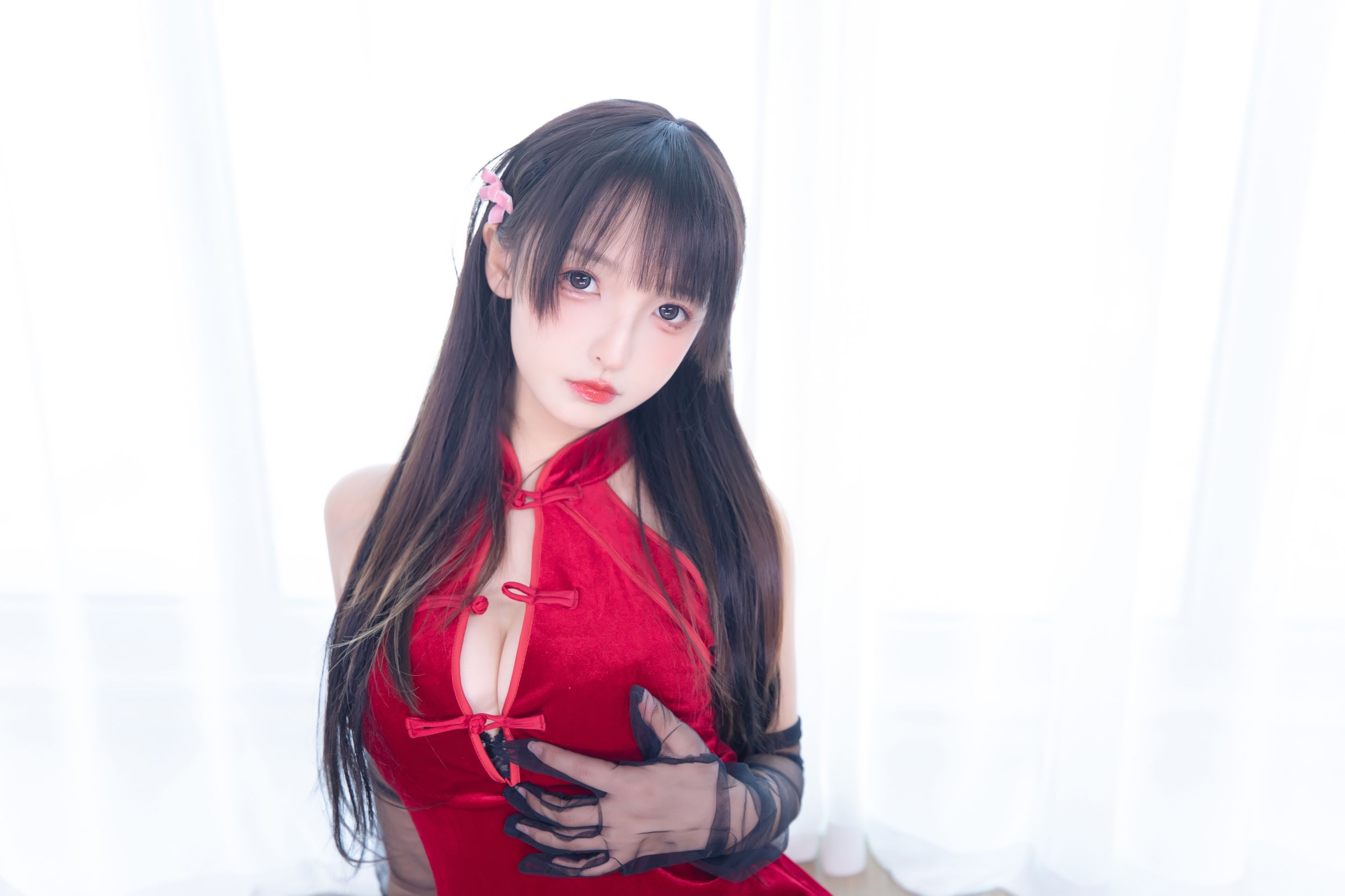 [福利COS] 萝莉神楽板真冬之甜蜜皮鞭