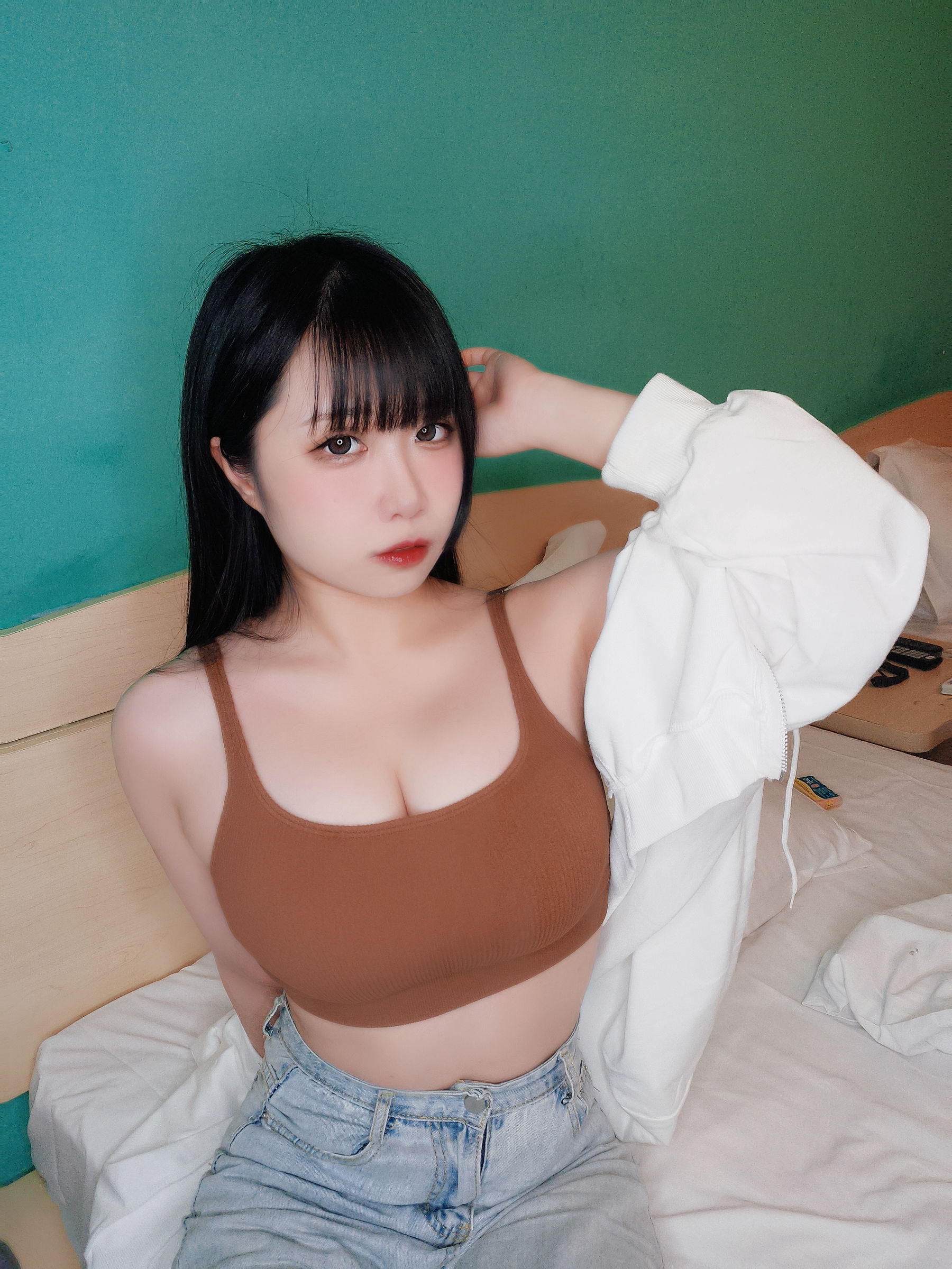 [福利COS] 贞子蜜桃 - 运动内搭