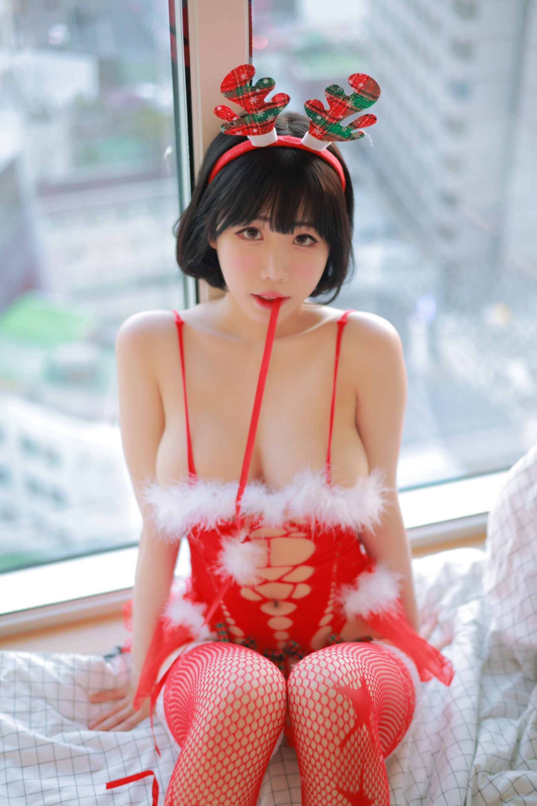 [福利COS] 韩网可爱性感网红Addielyn - X\'mas