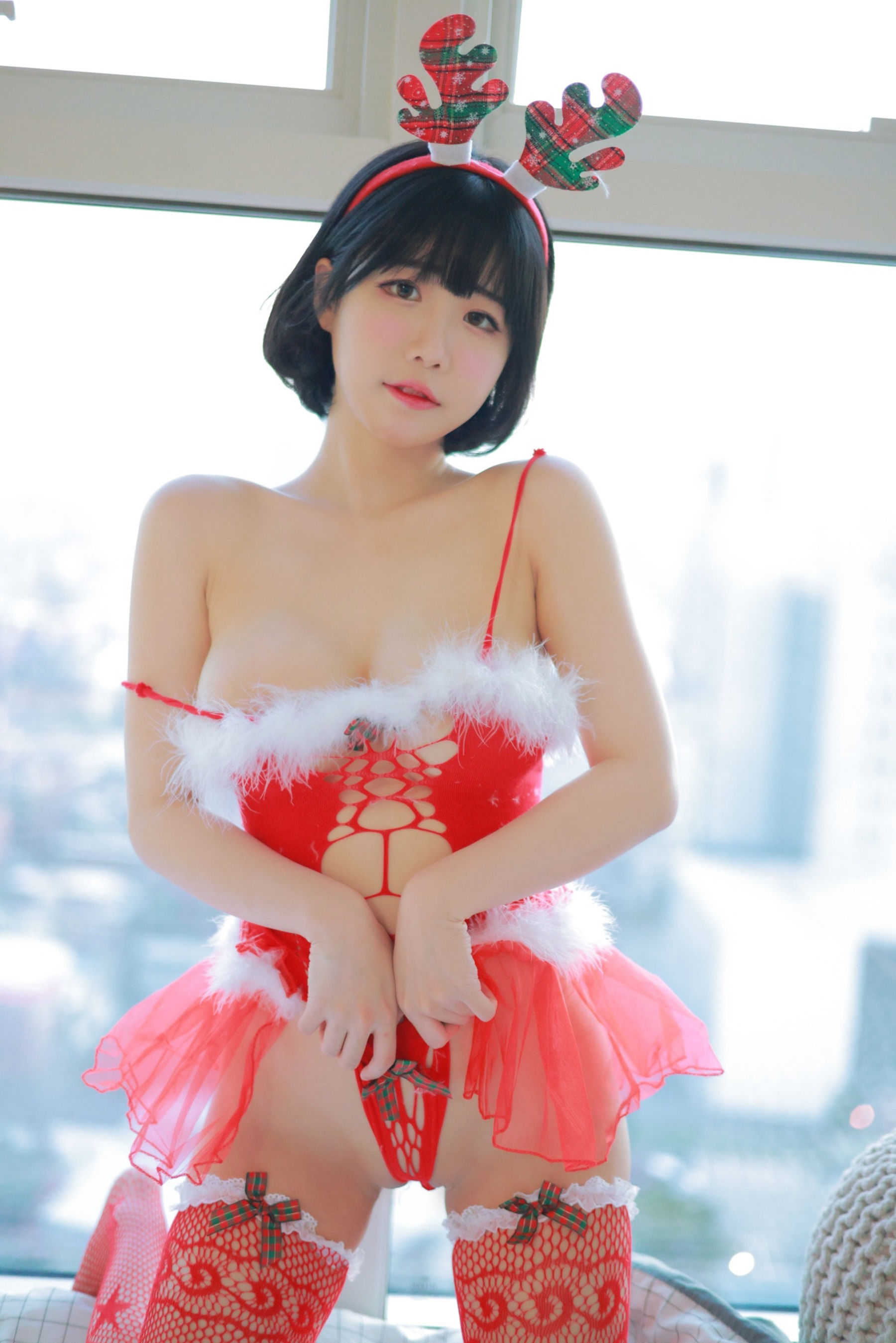 [福利COS] 韩网可爱性感网红Addielyn - X\'mas