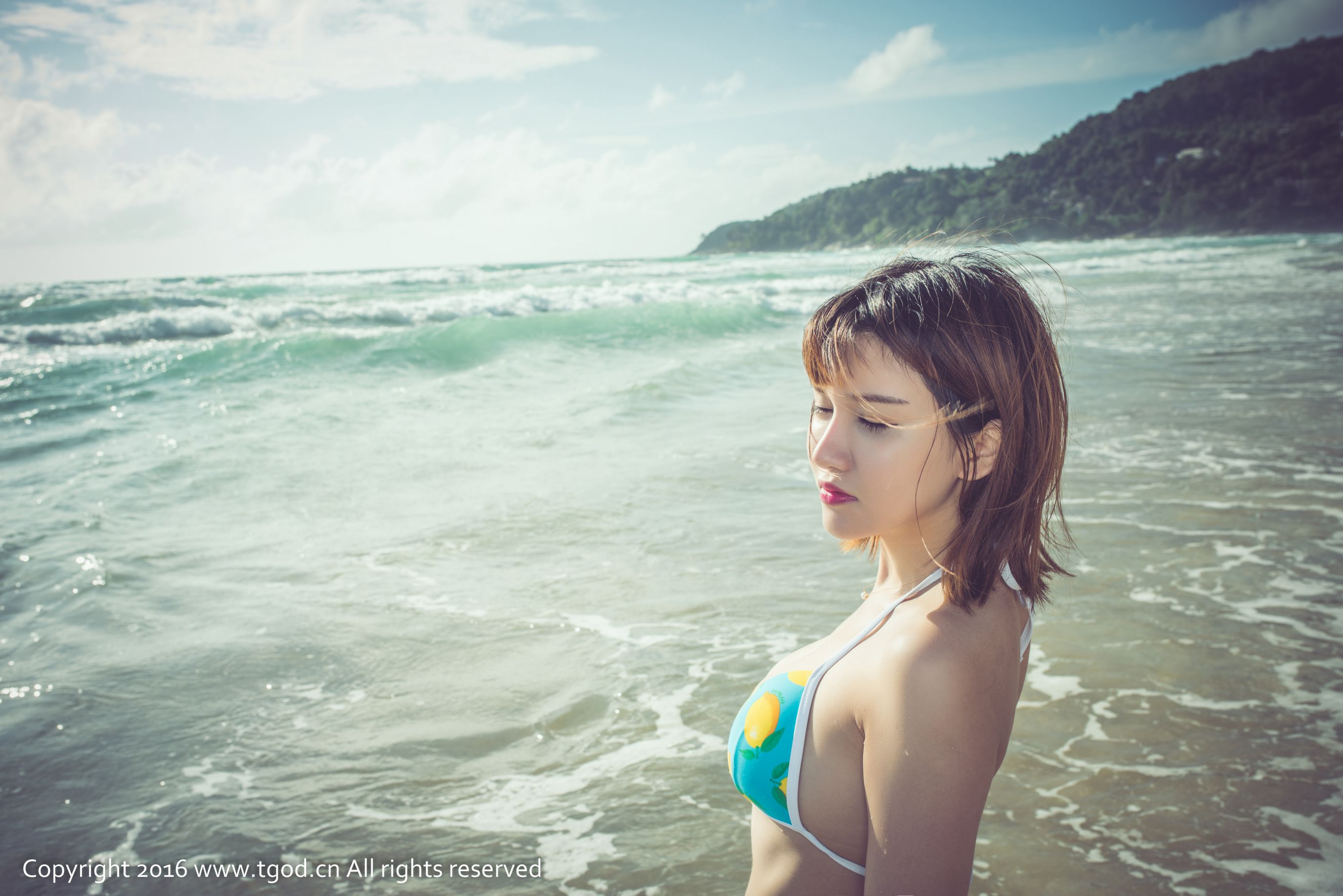 k8傲娇萌萌《普吉岛旅拍》稚气萝莉小冲动 [推女神TGOD]