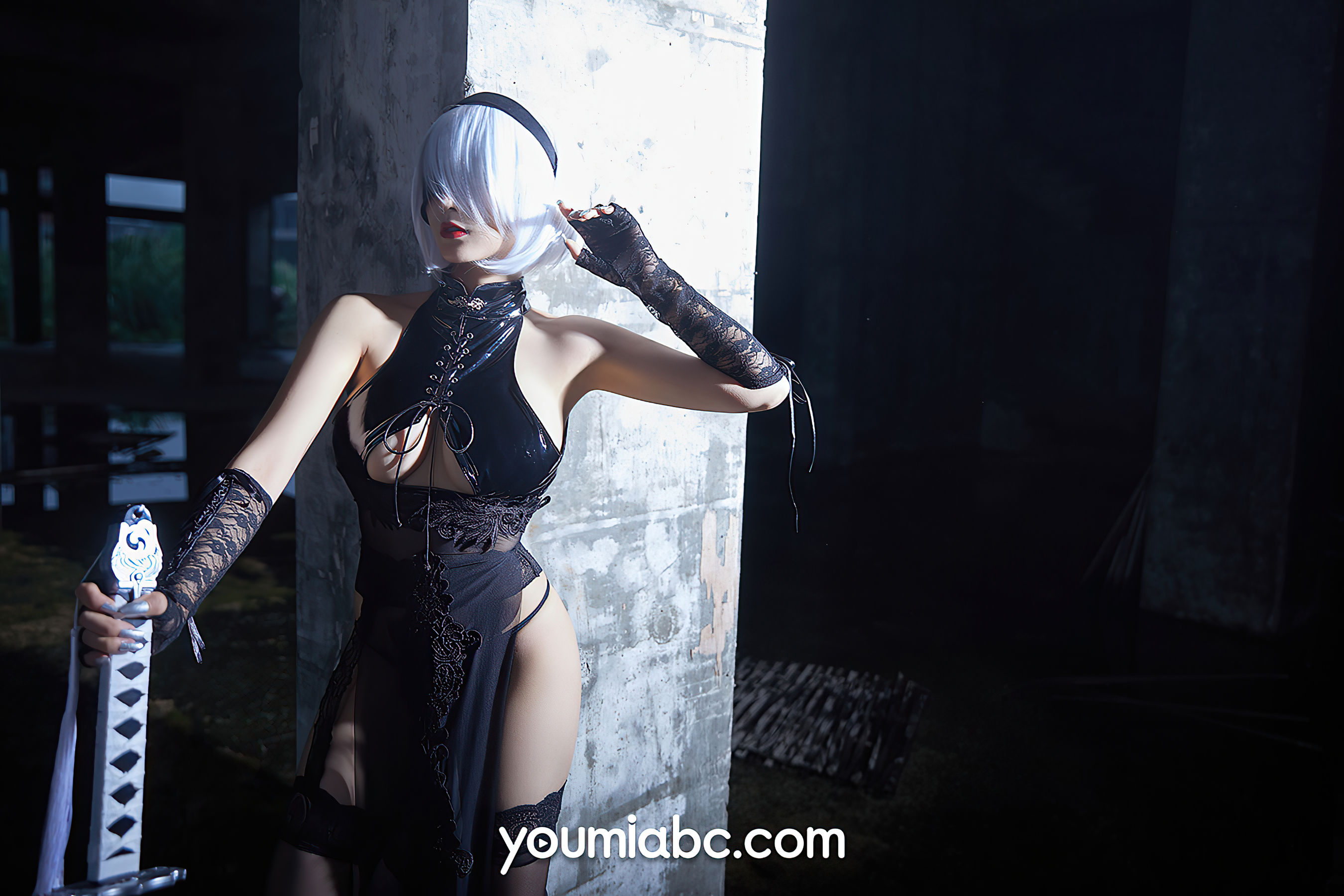 [尤蜜YouMiabc]  何嘉颖 机械姬2B