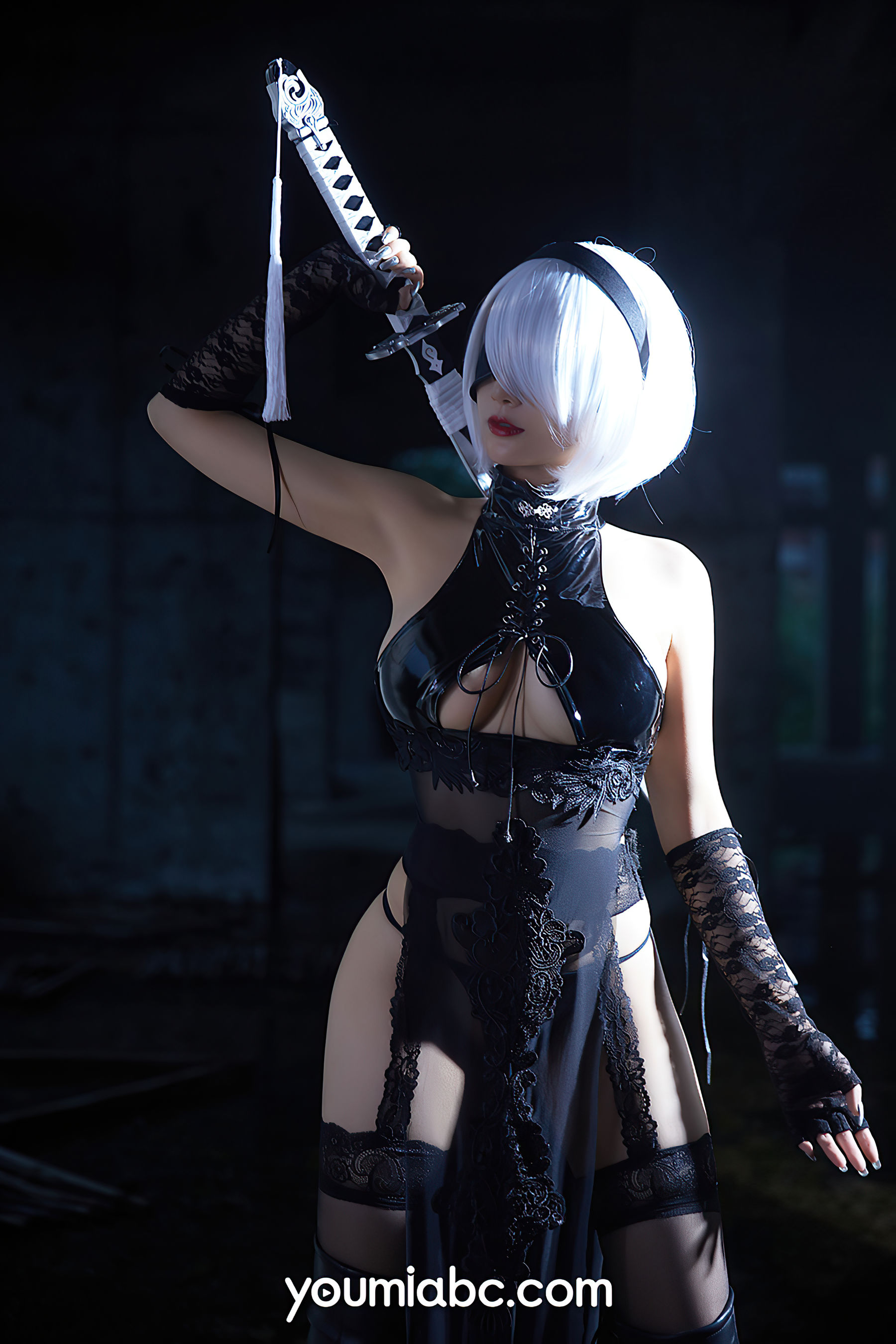 [尤蜜YouMiabc]  何嘉颖 机械姬2B