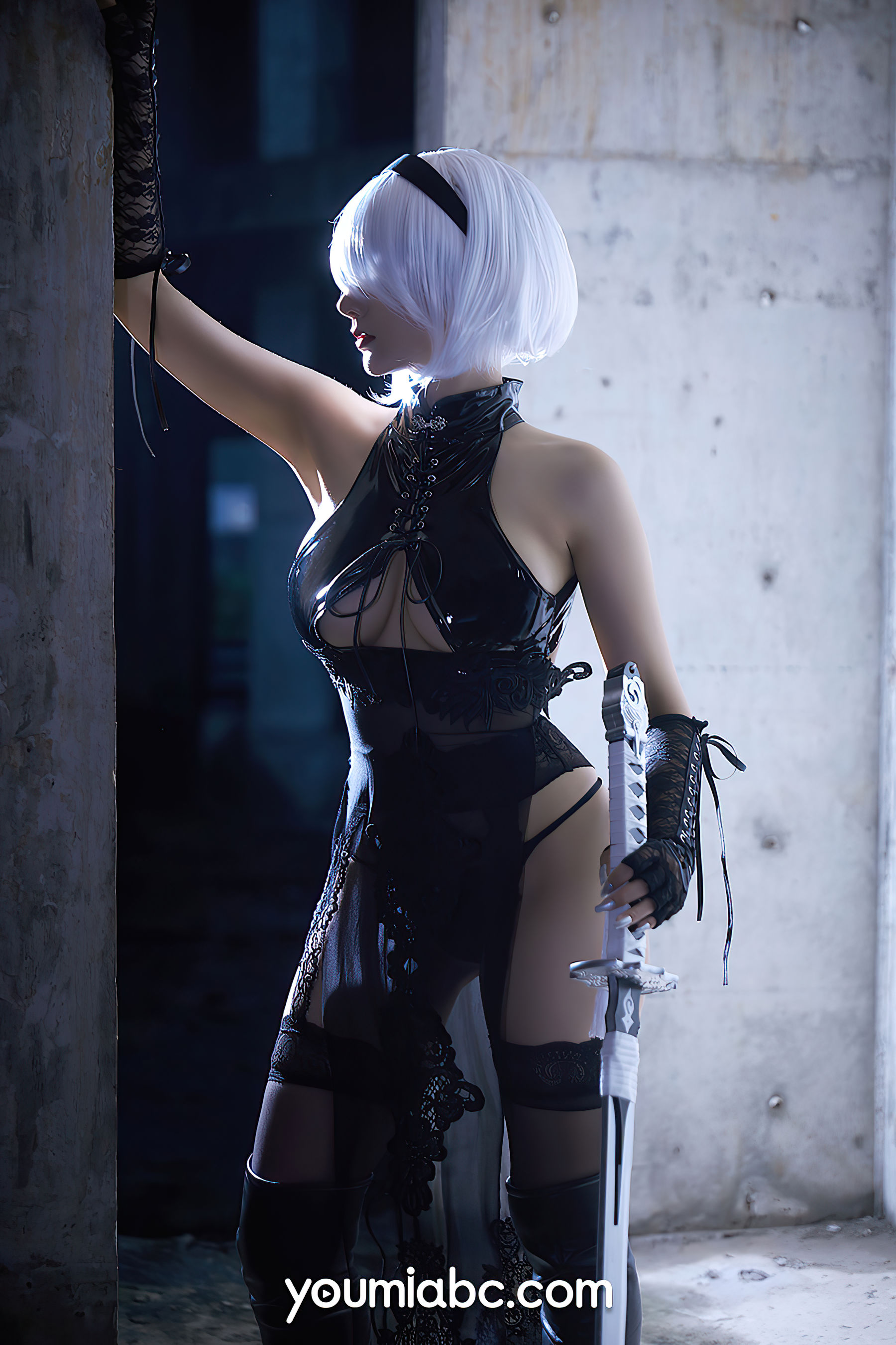 [尤蜜YouMiabc]  何嘉颖 机械姬2B