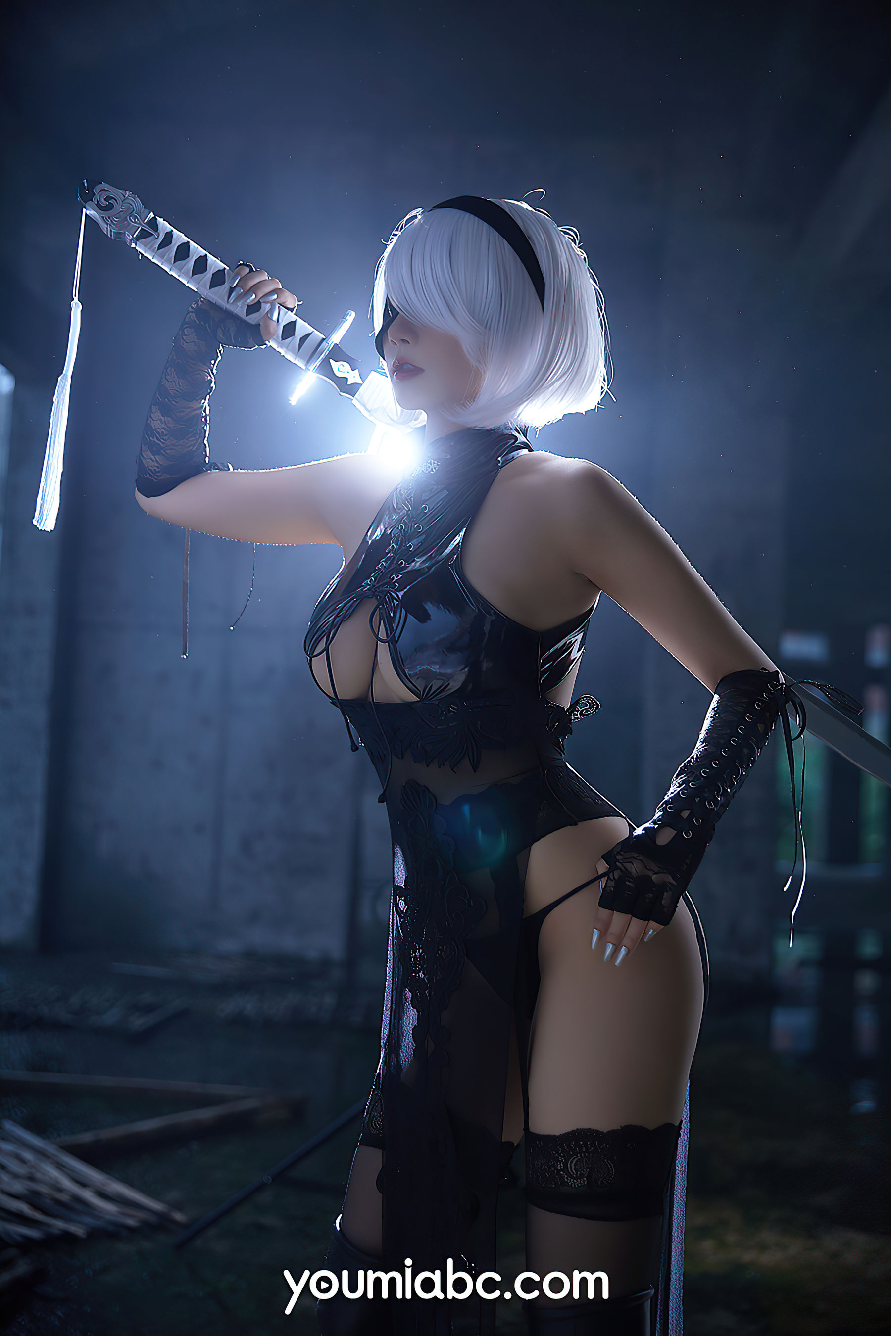 [尤蜜YouMiabc]  何嘉颖 机械姬2B
