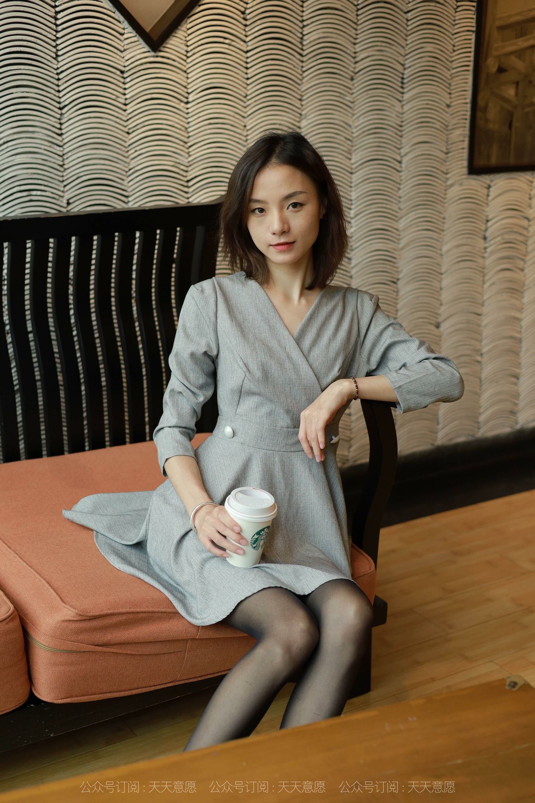 [异思趣向IESS]  模特 小六 《嘿丝美式咖啡》