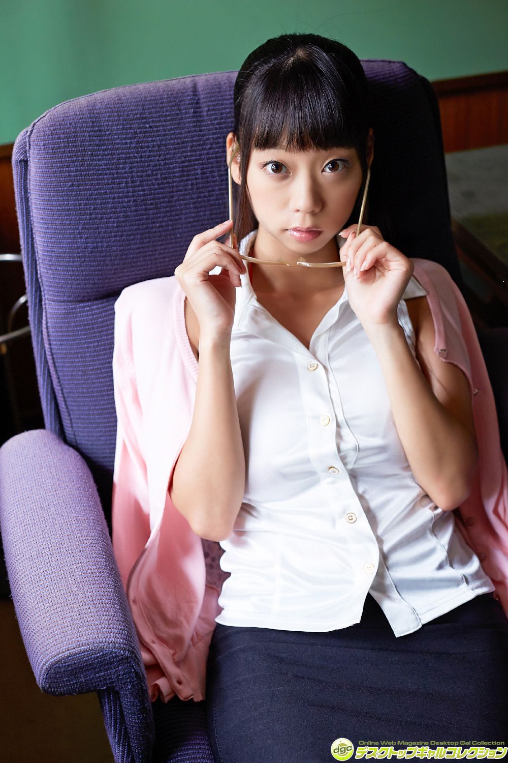 青山ひかる/青山光《迫力満点のIカップ爆乳が学校で大暴れ!!》  [DGC] NO.1341