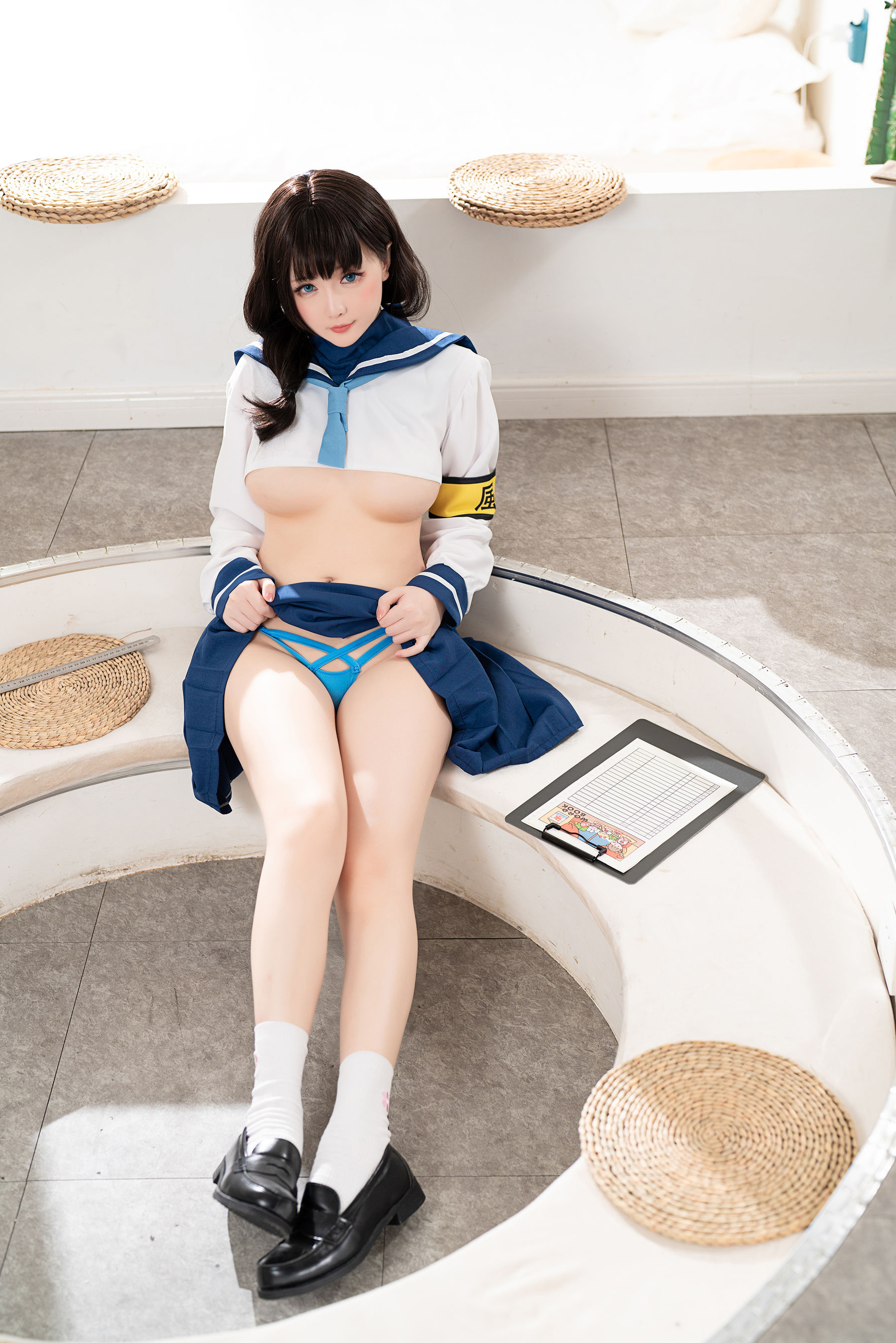 [福利COS] Coser小姐姐星之迟迟 - 风纪委员