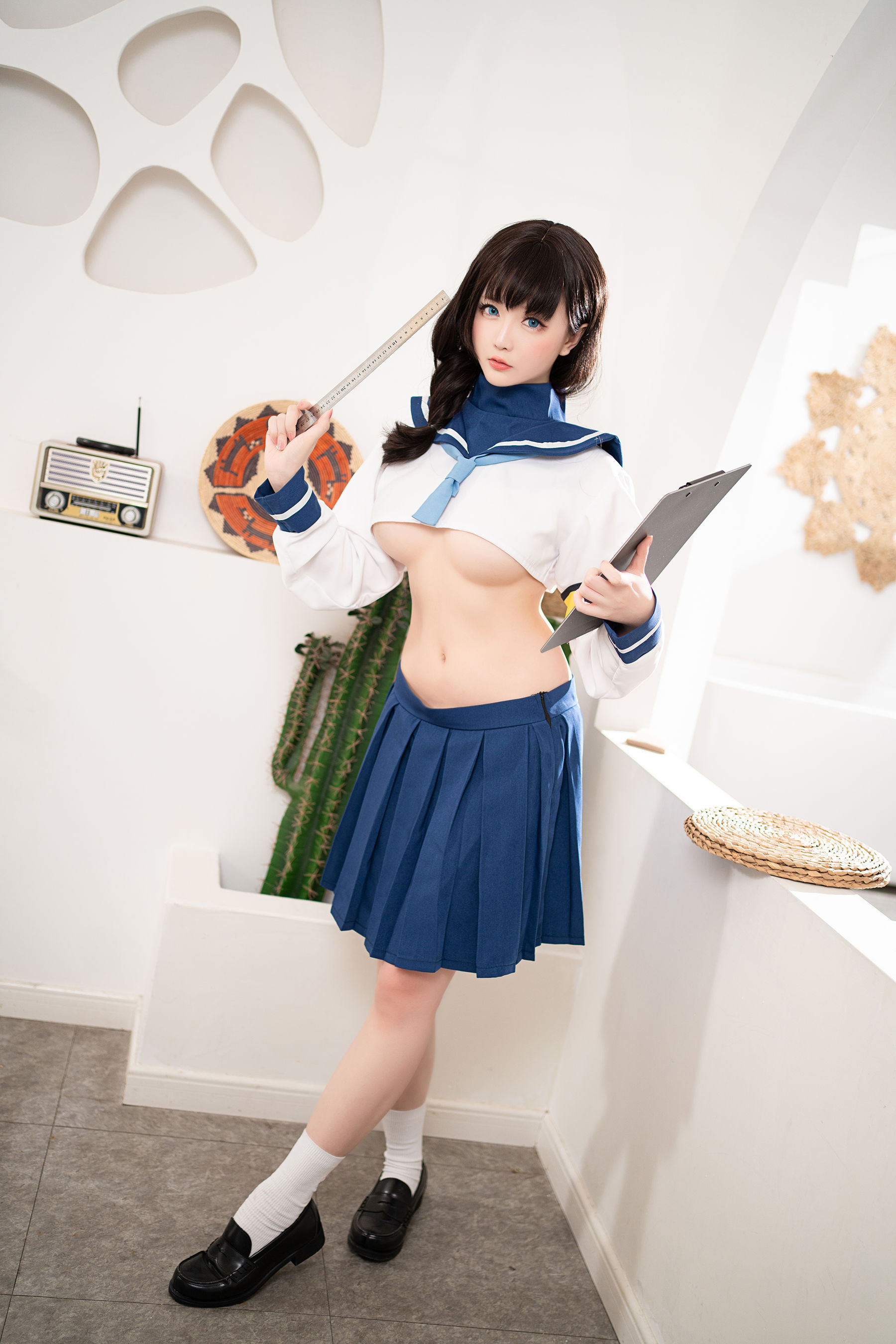 [福利COS] Coser小姐姐星之迟迟 - 风纪委员