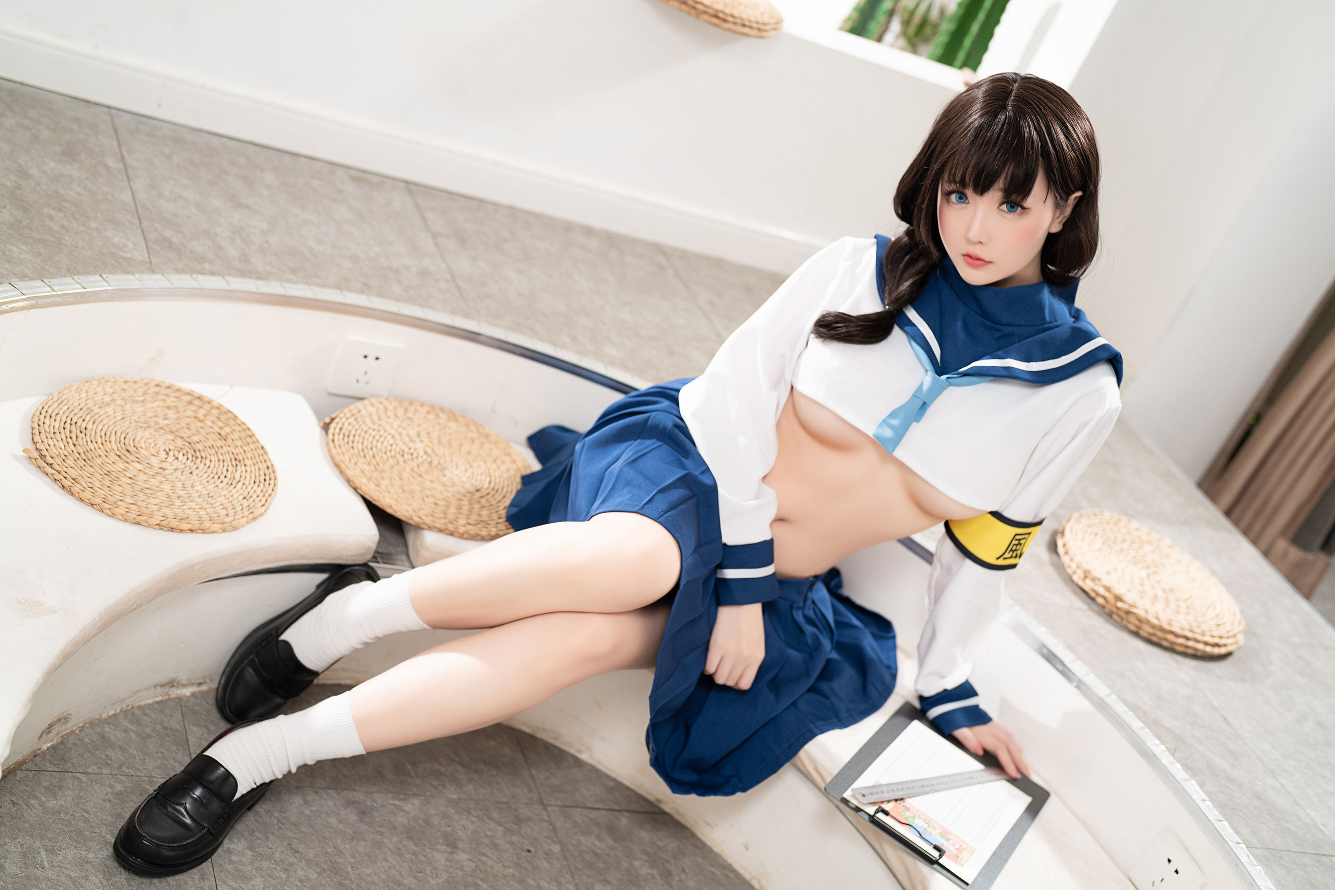 [福利COS] Coser小姐姐星之迟迟 - 风纪委员