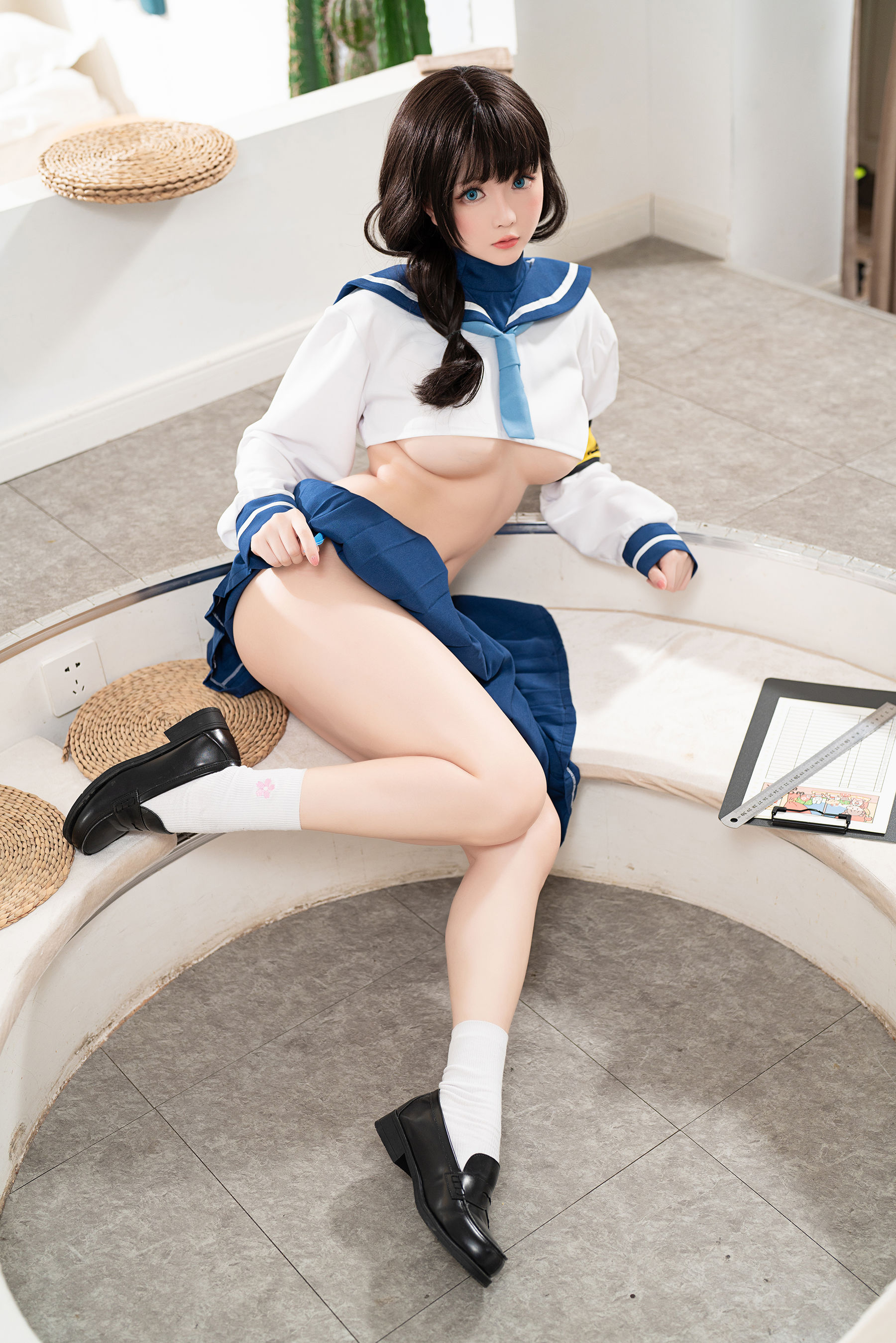 [福利COS] Coser小姐姐星之迟迟 - 风纪委员