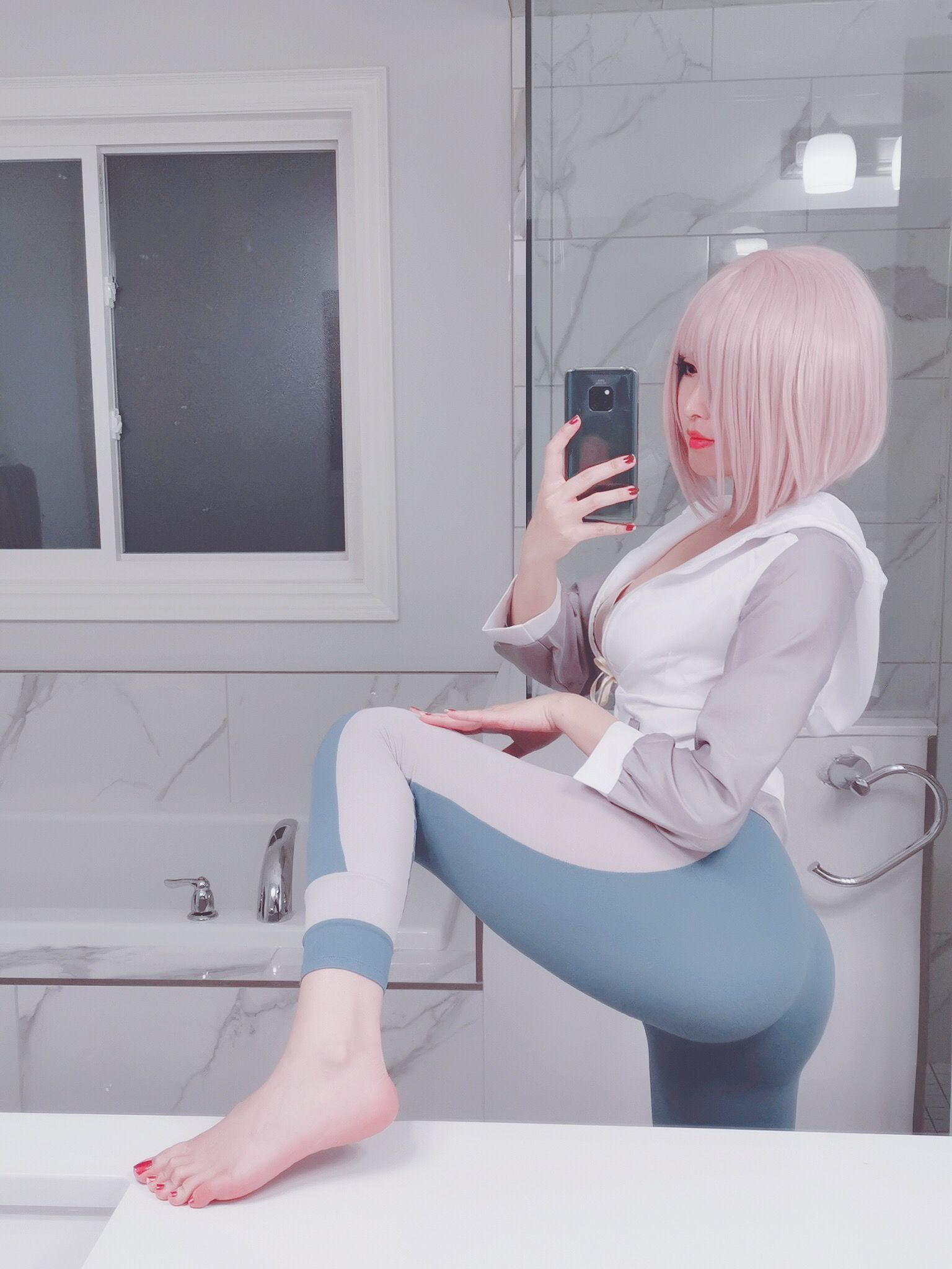 [福利COS] MisswarmJ - Mash Yoga