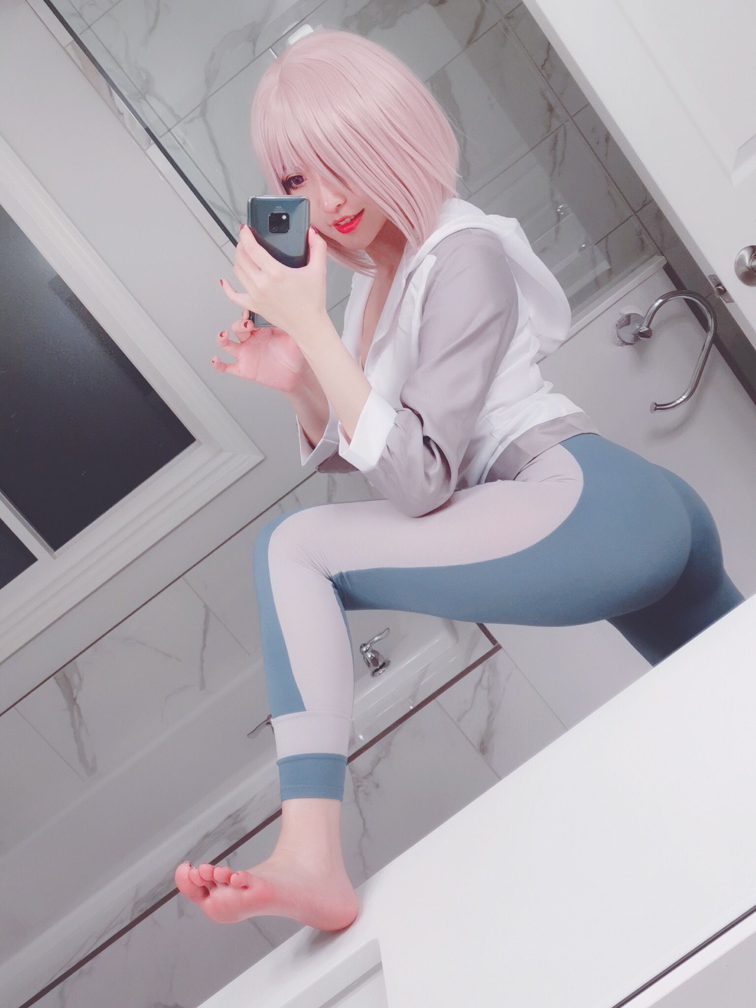 [福利COS] MisswarmJ - Mash Yoga