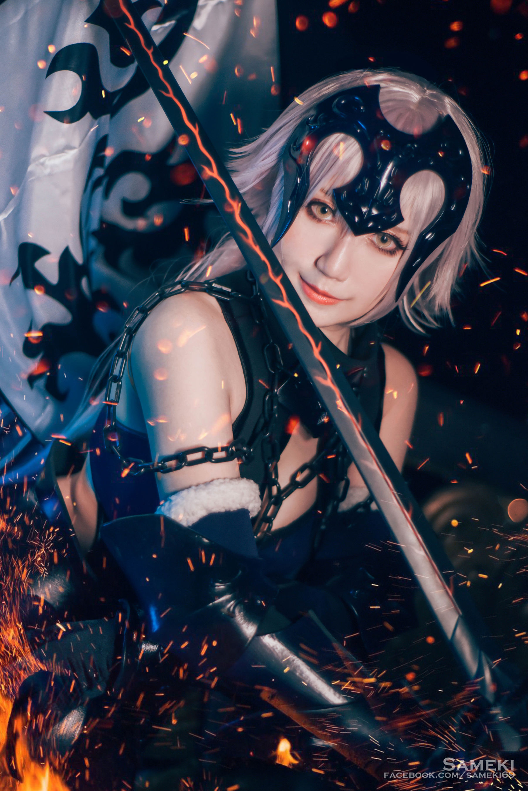 [福利COS] Sameki - 黑贞德