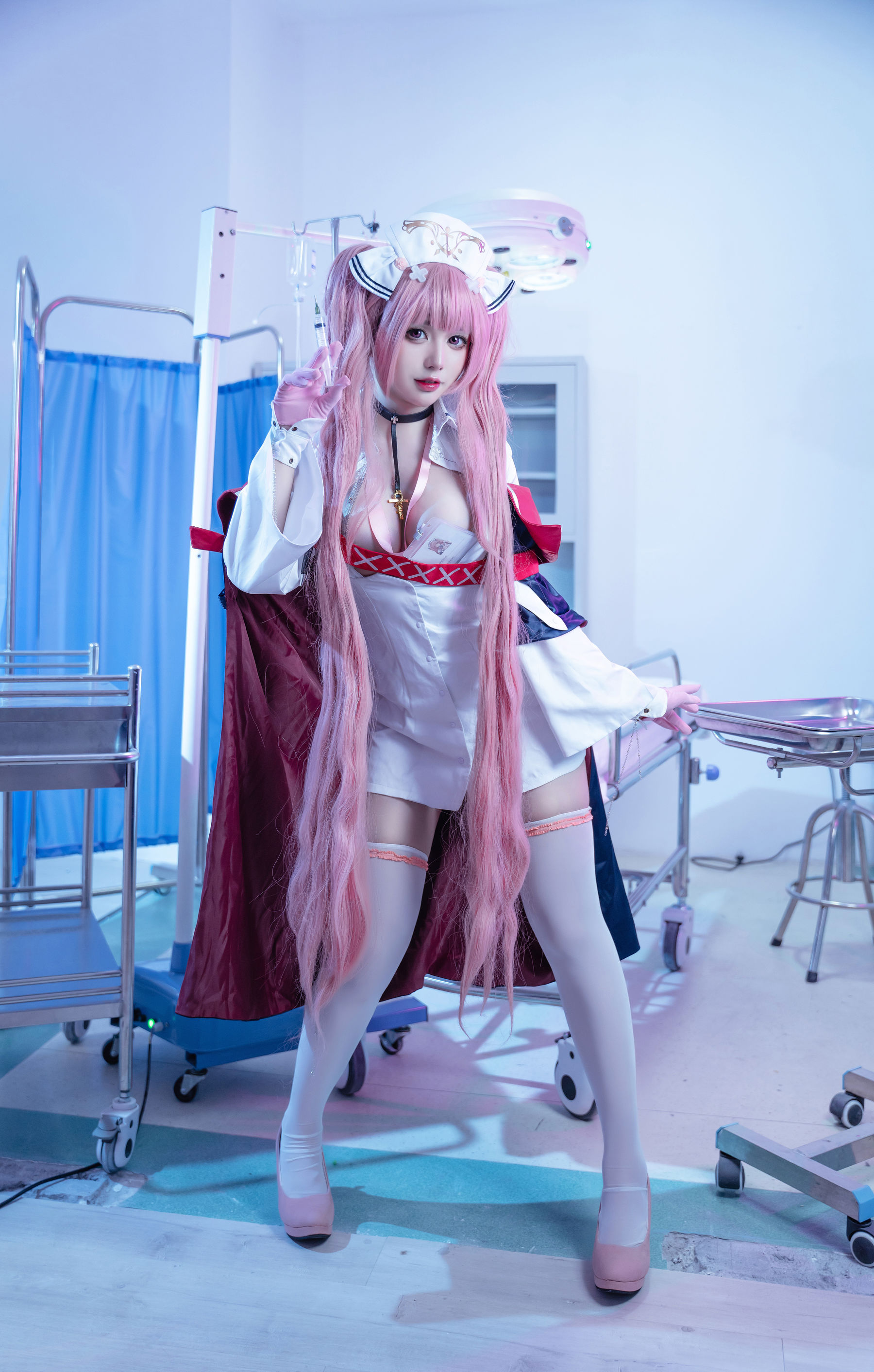 [福利COS] Shiroi_白井茶茶 - 碧蓝航线 英仙座护士