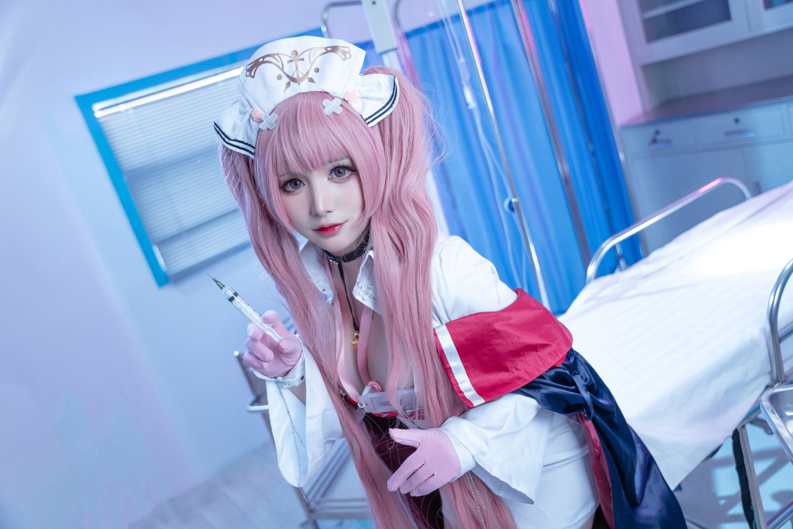 [福利COS] Shiroi_白井茶茶 - 碧蓝航线 英仙座护士