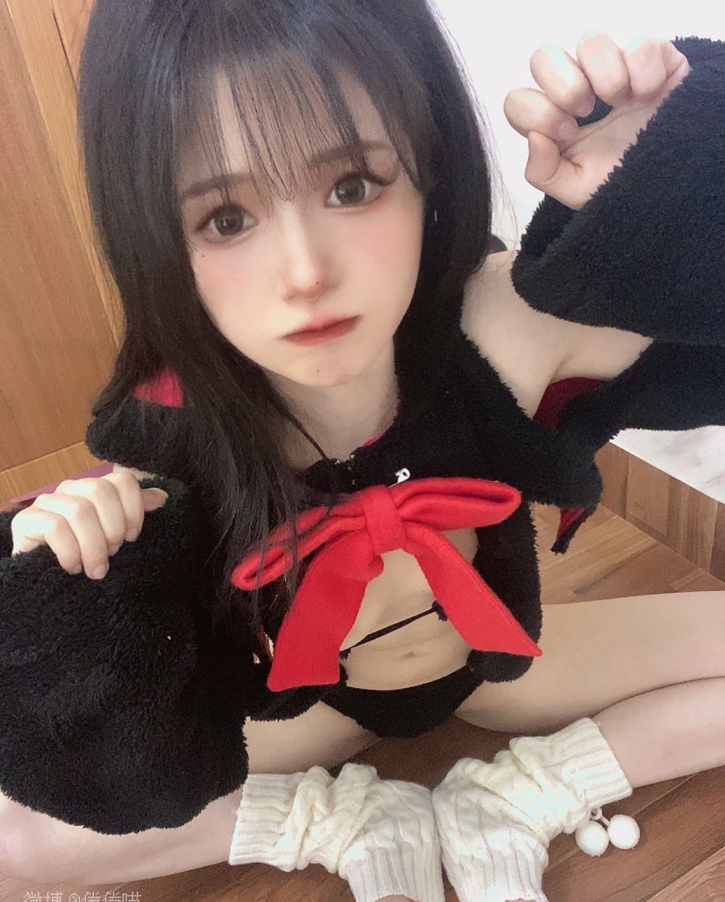 [福利COS] 倦倦喵 - 黑猫