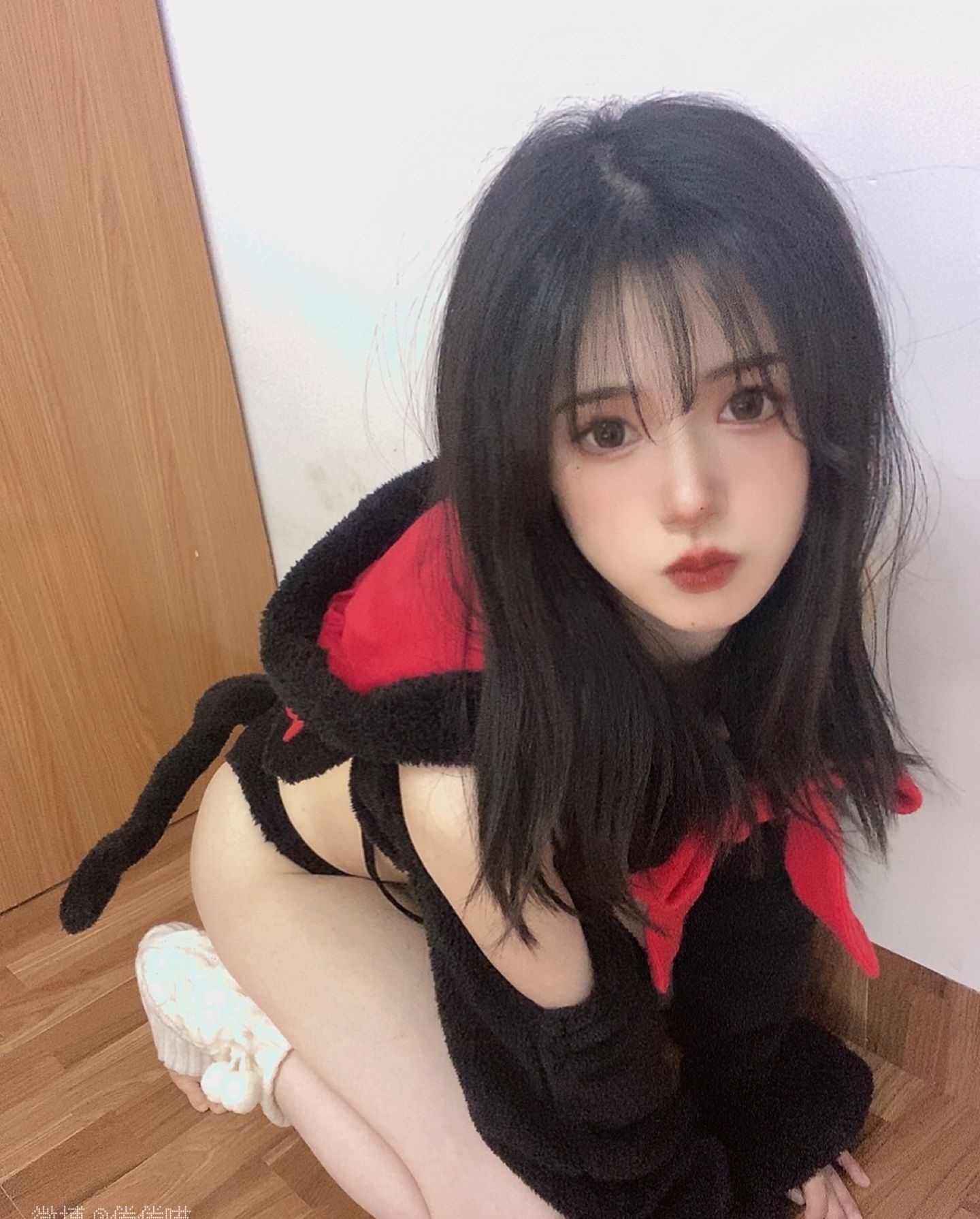 [福利COS] 倦倦喵 - 黑猫