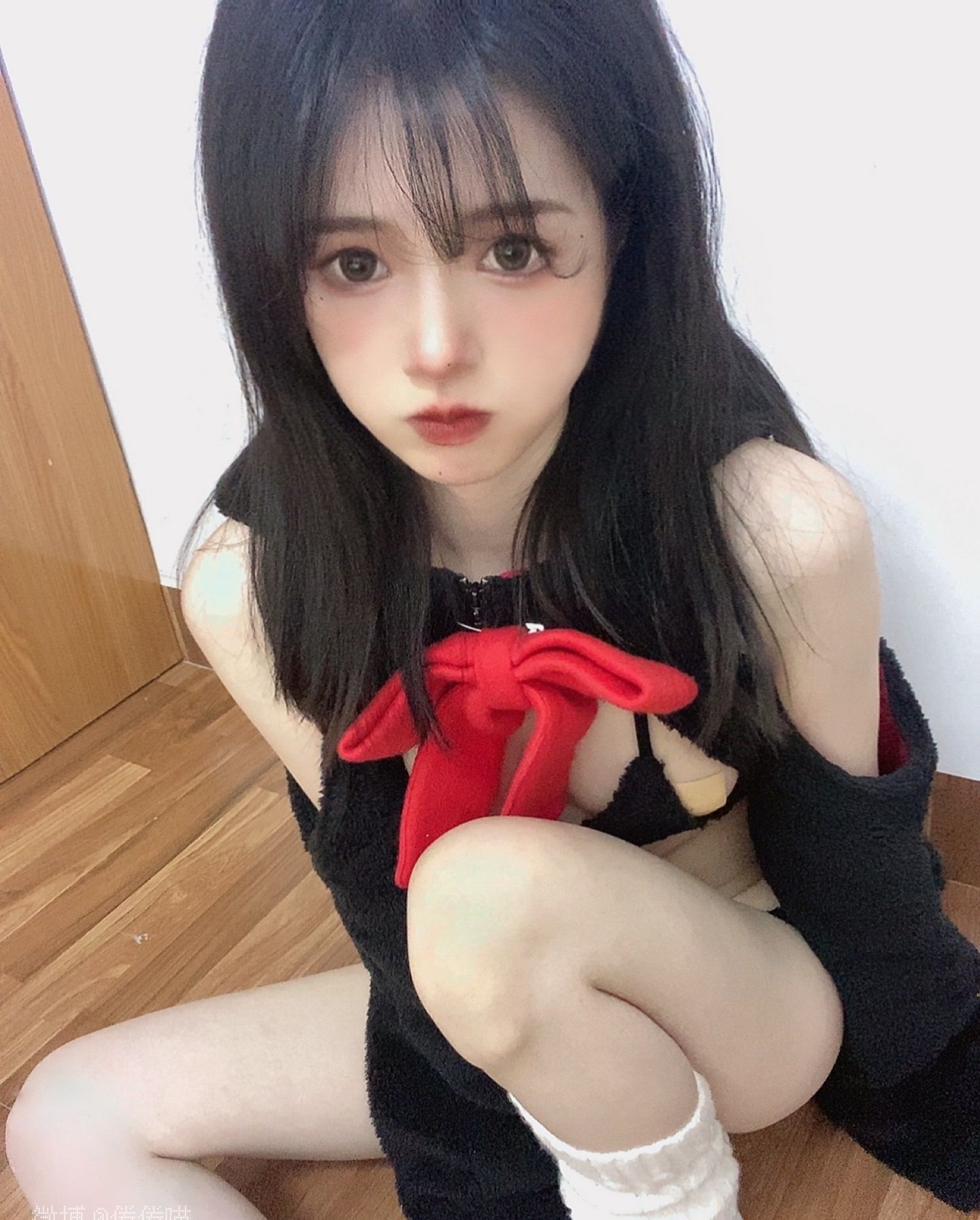 [福利COS] 倦倦喵 - 黑猫