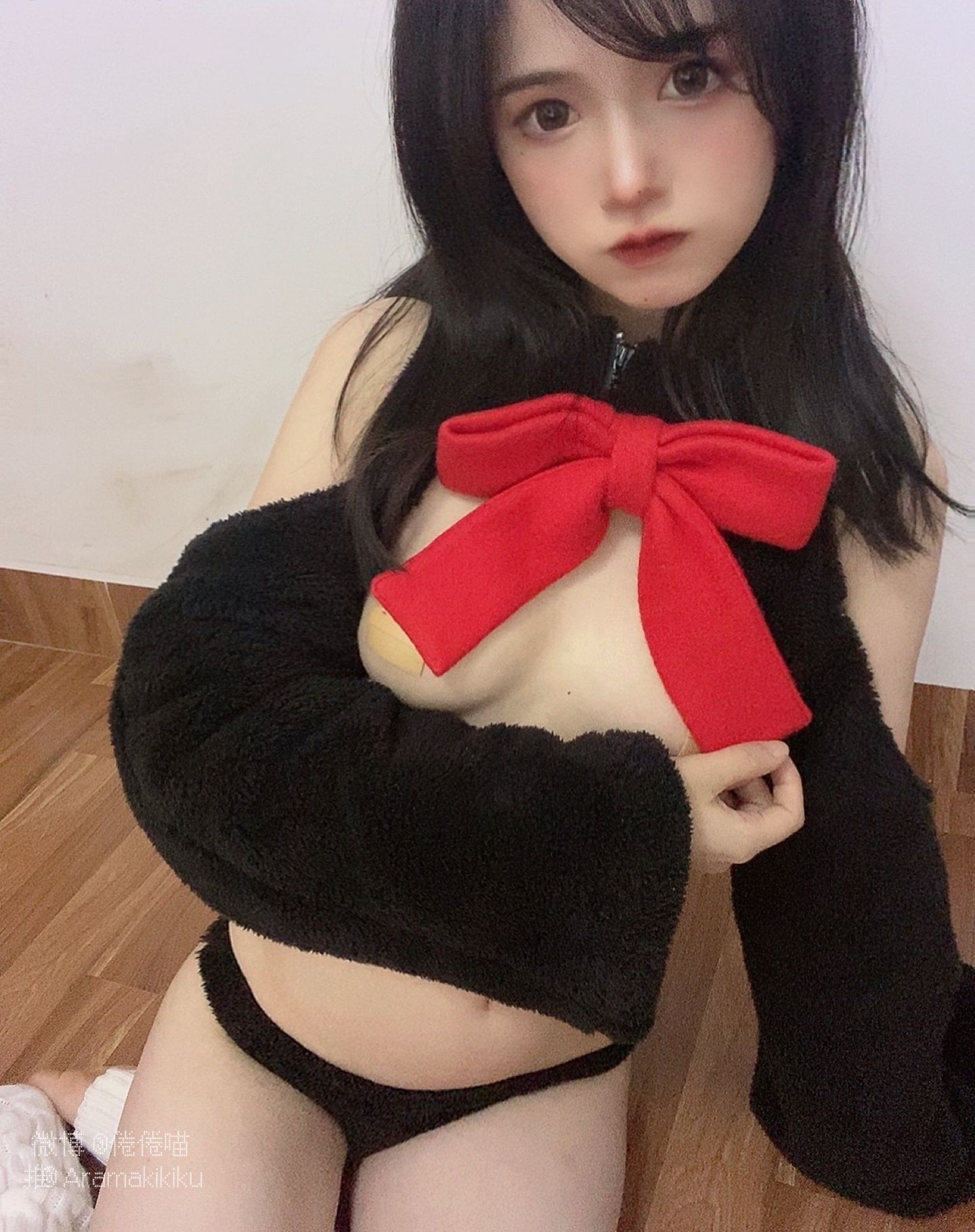 [福利COS] 倦倦喵 - 黑猫