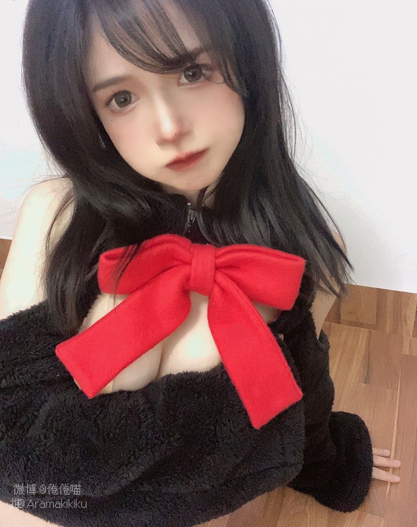[福利COS] 倦倦喵 - 黑猫