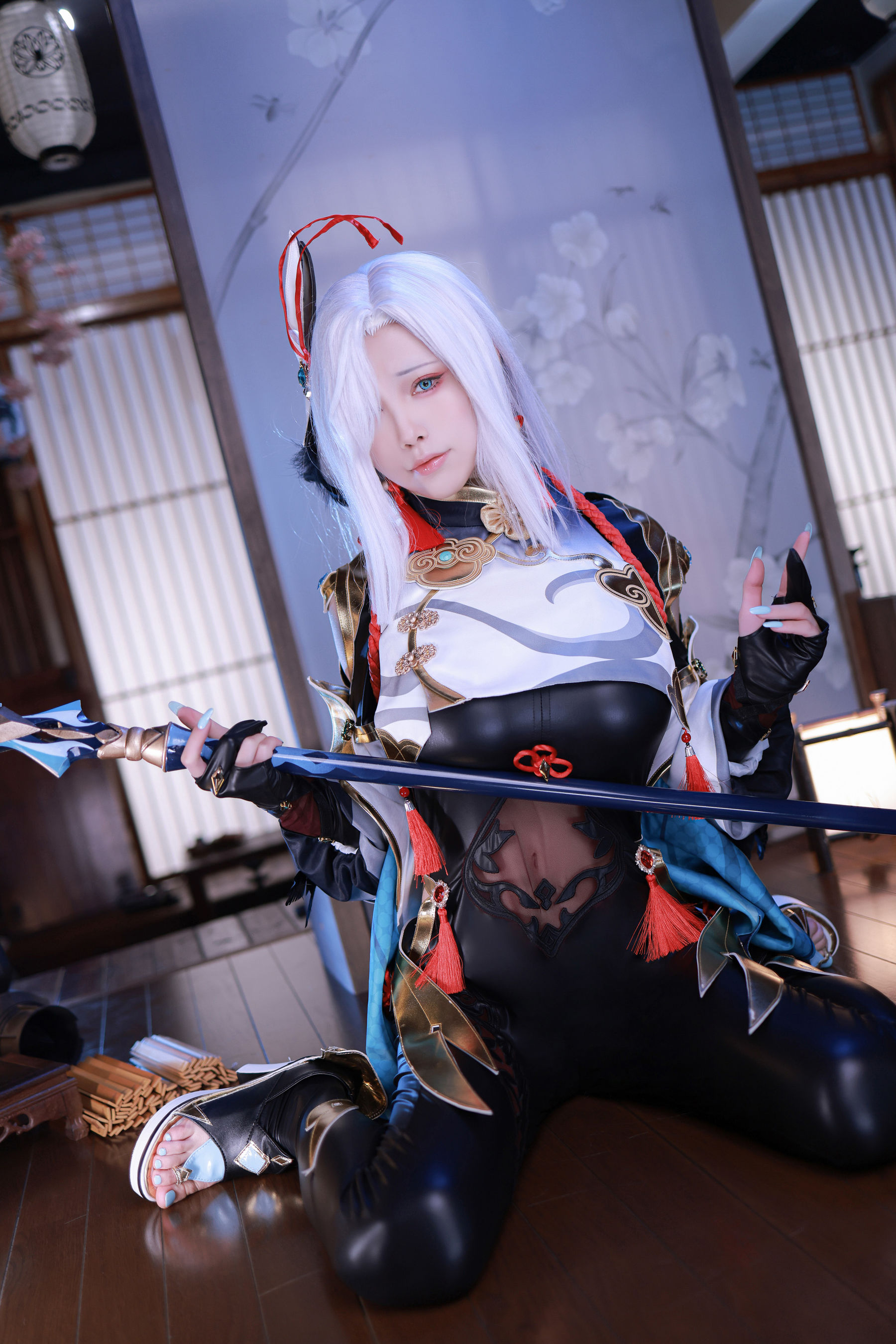 [福利COS] 动漫博主水淼aqua - 原神 申鹤