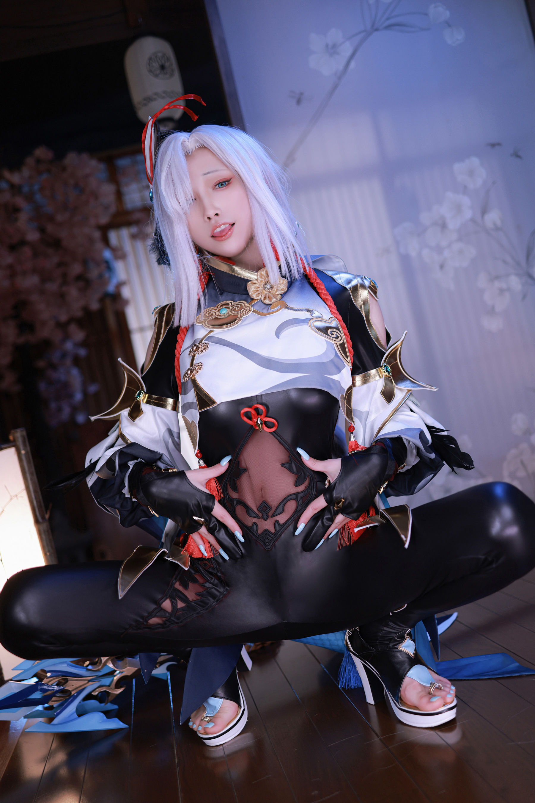 [福利COS] 动漫博主水淼aqua - 原神 申鹤