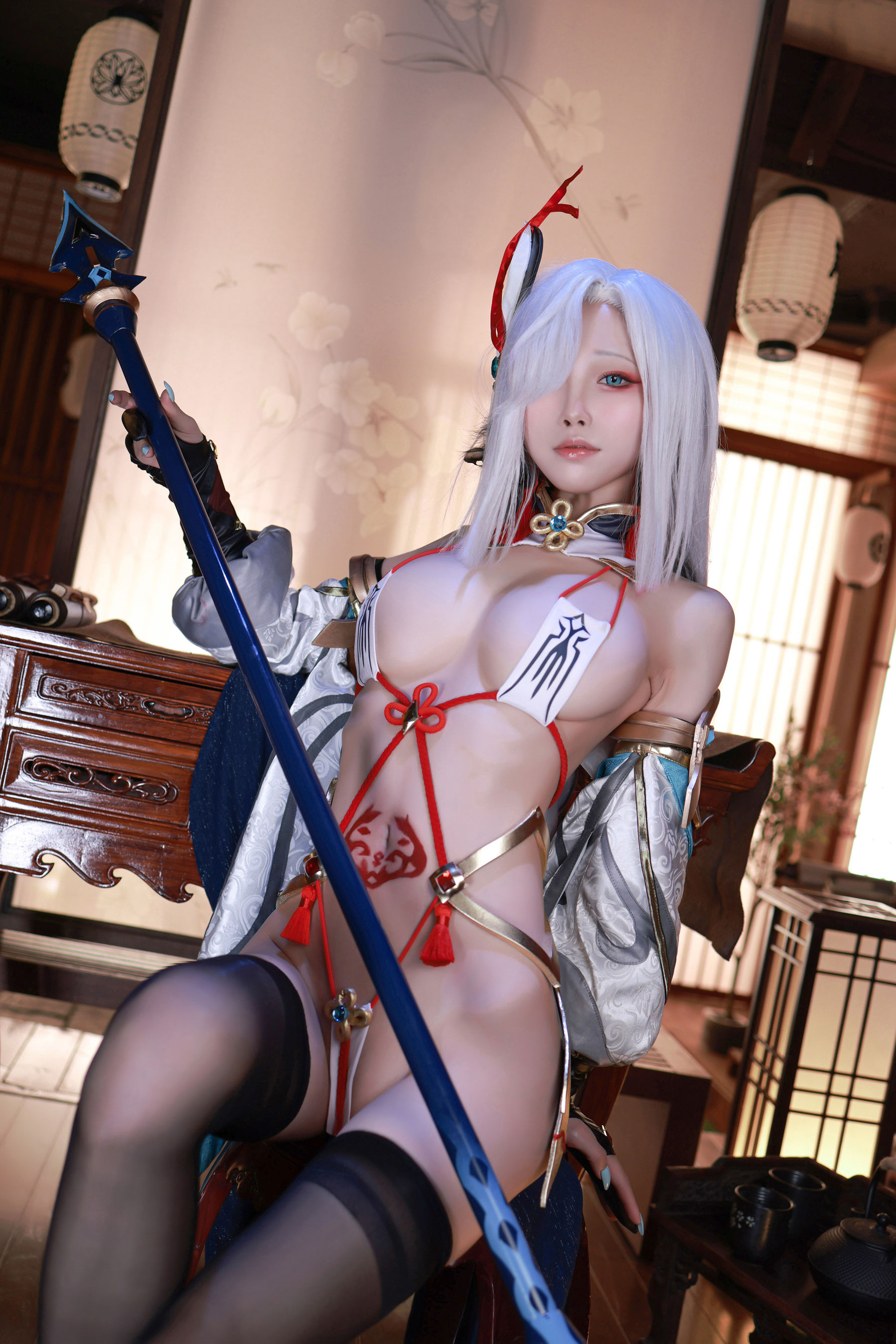 [福利COS] 动漫博主水淼aqua - 原神 申鹤