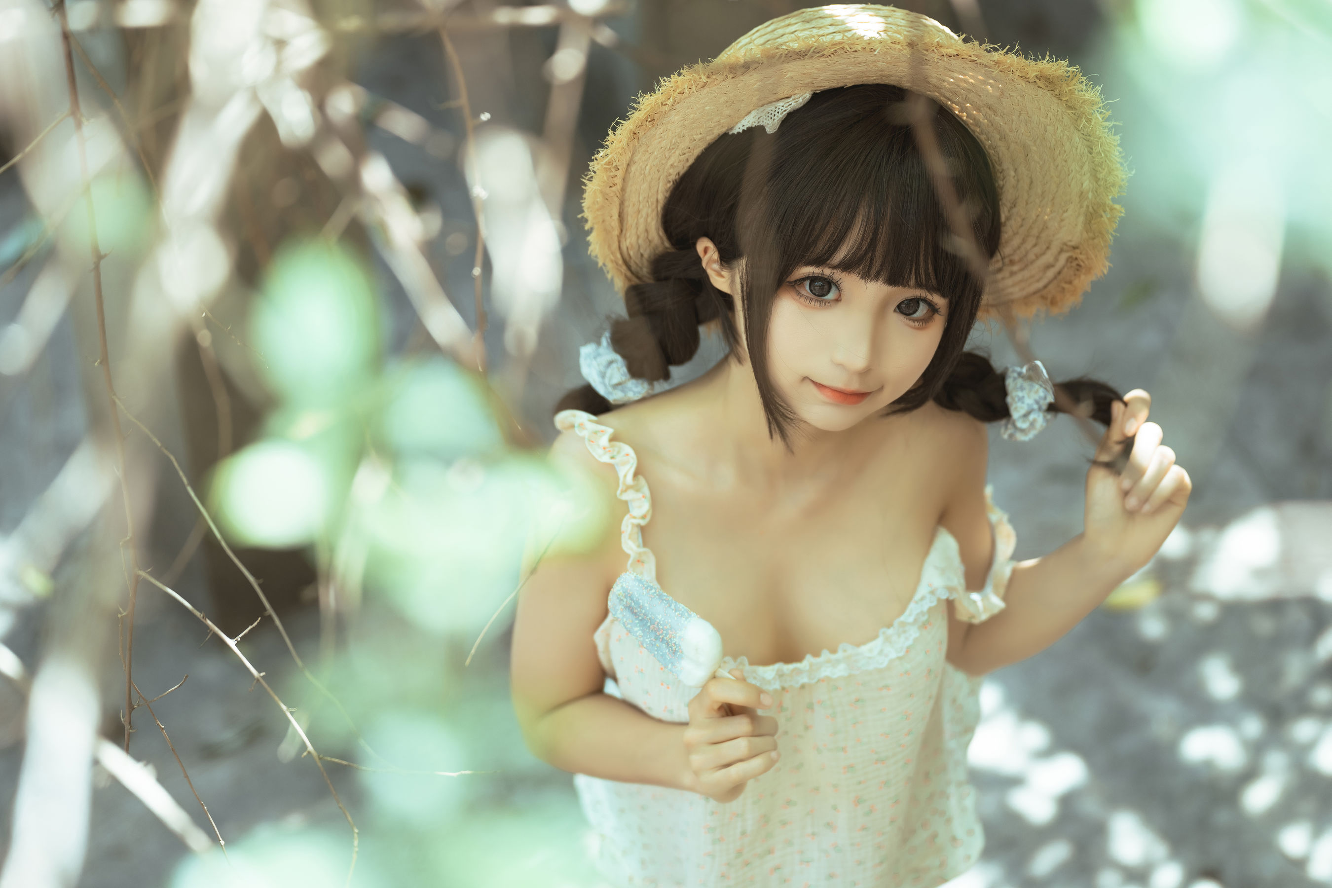[福利COS] 动漫博主蠢沫沫 - 乡下妹妹