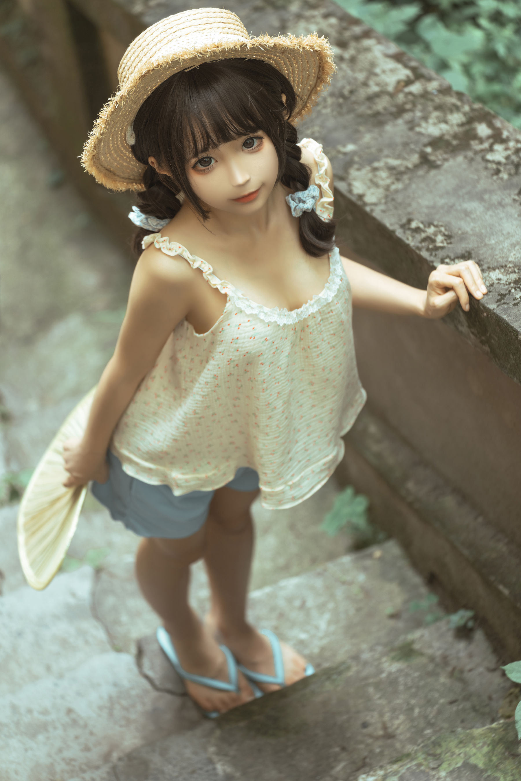 [福利COS] 动漫博主蠢沫沫 - 乡下妹妹