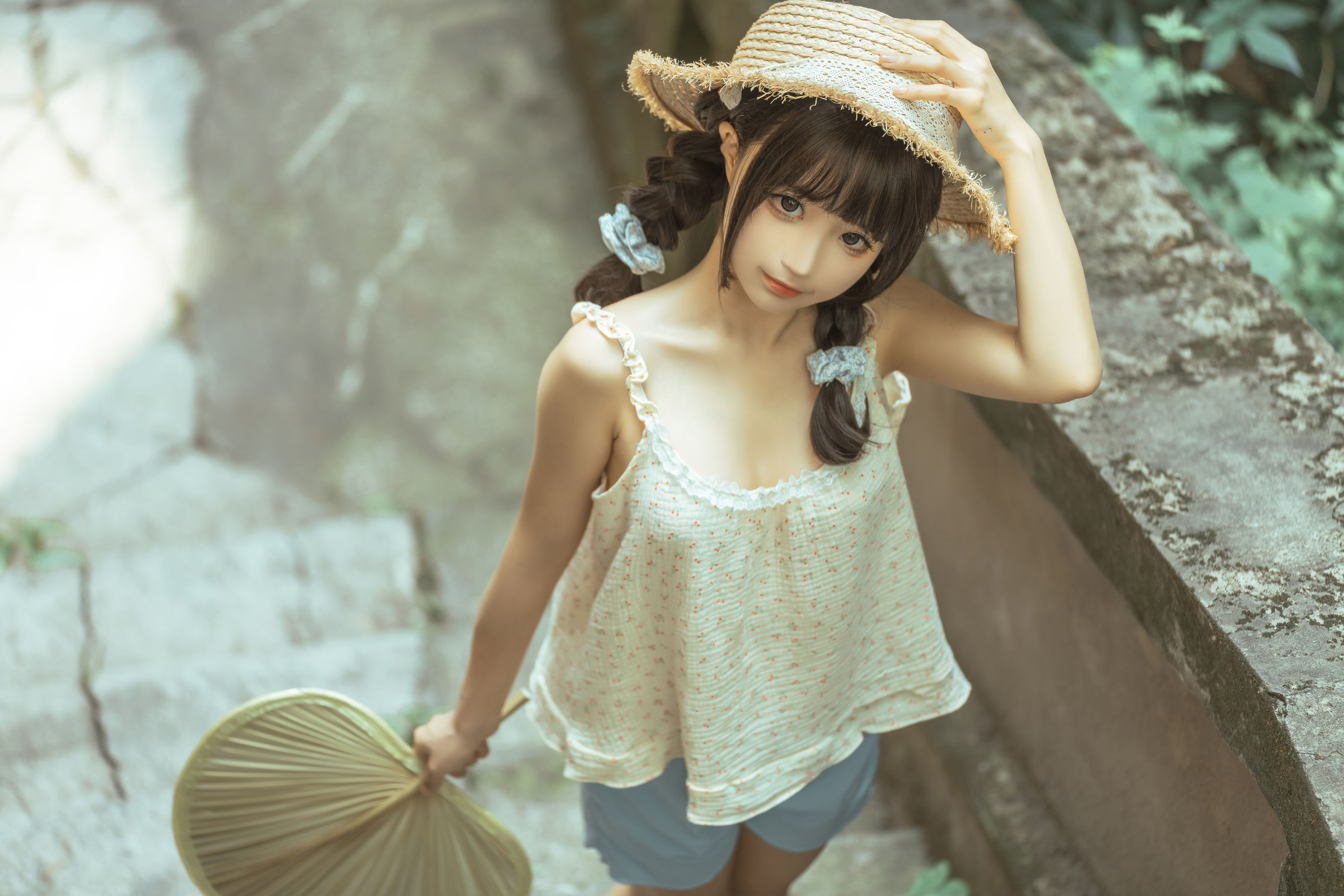 [福利COS] 动漫博主蠢沫沫 - 乡下妹妹