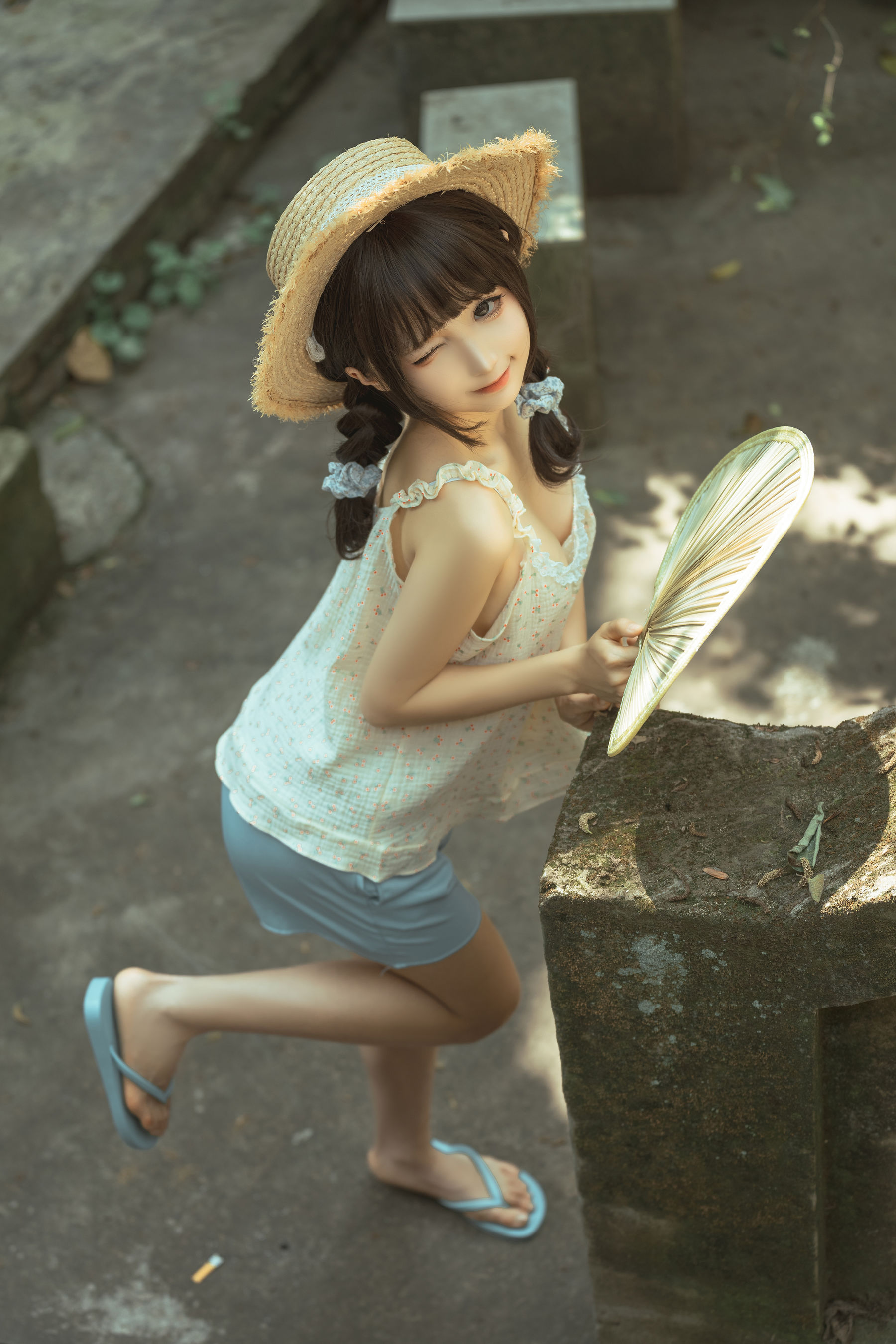 [福利COS] 动漫博主蠢沫沫 - 乡下妹妹