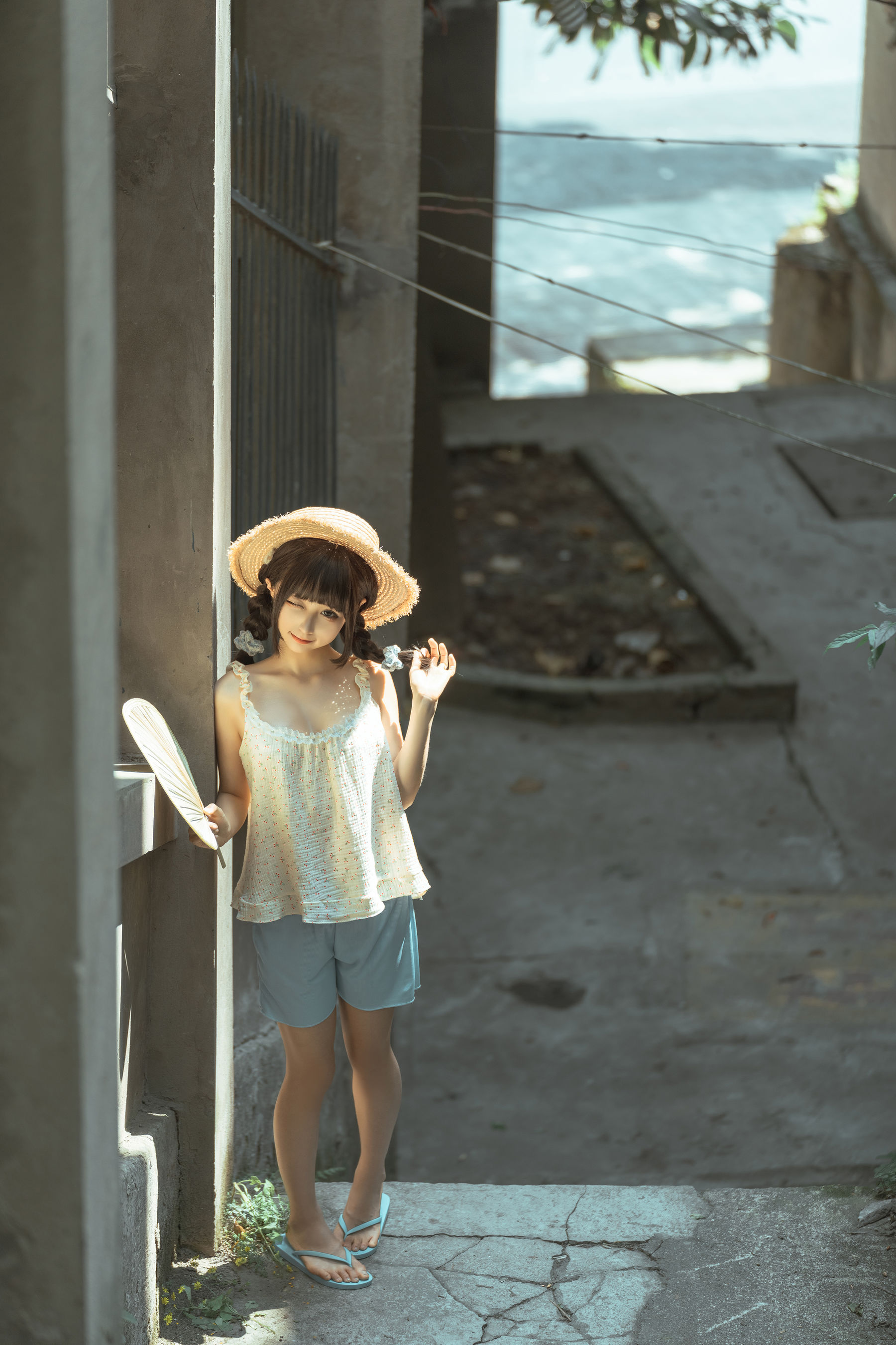 [福利COS] 动漫博主蠢沫沫 - 乡下妹妹