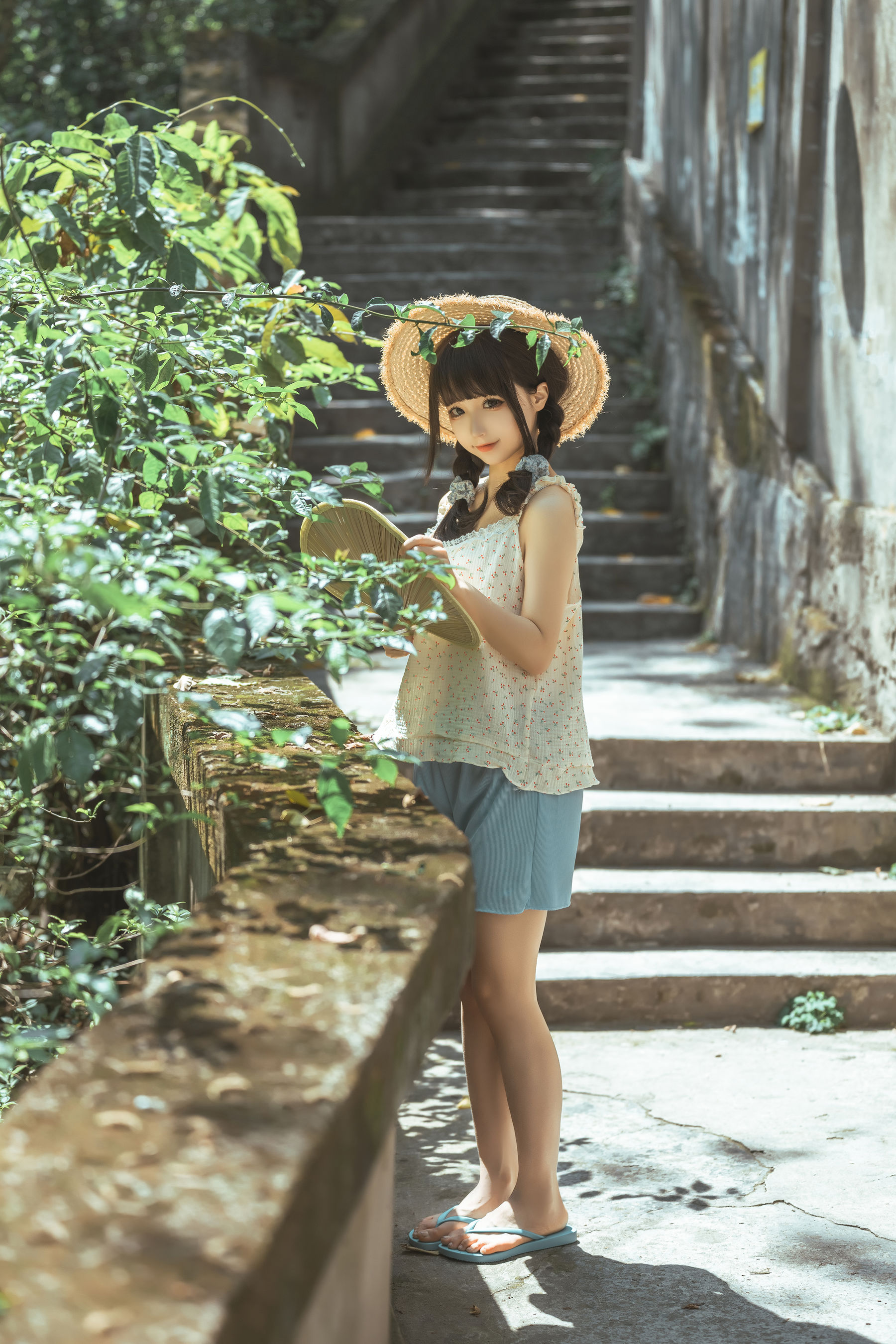 [福利COS] 动漫博主蠢沫沫 - 乡下妹妹