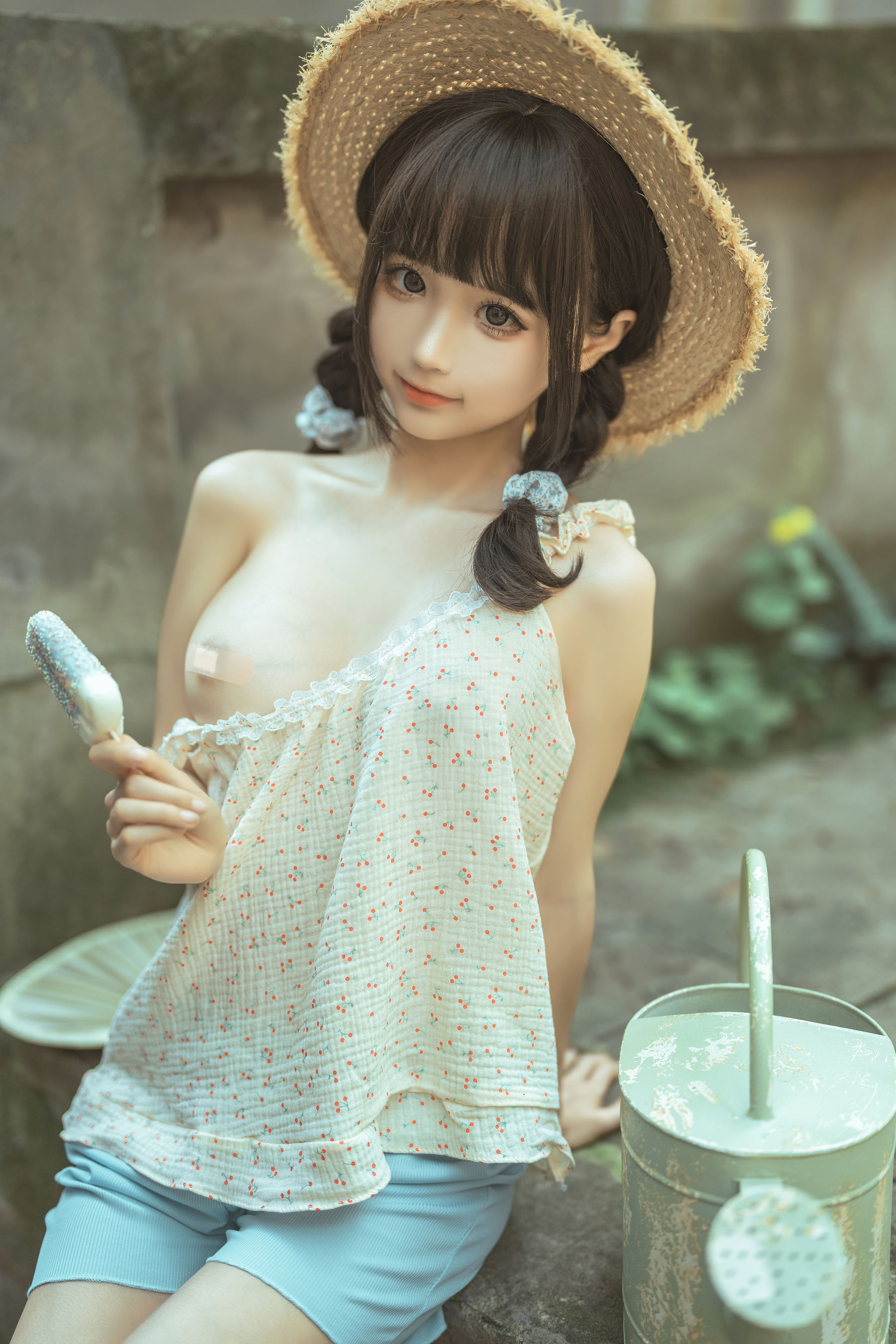 [福利COS] 动漫博主蠢沫沫 - 乡下妹妹