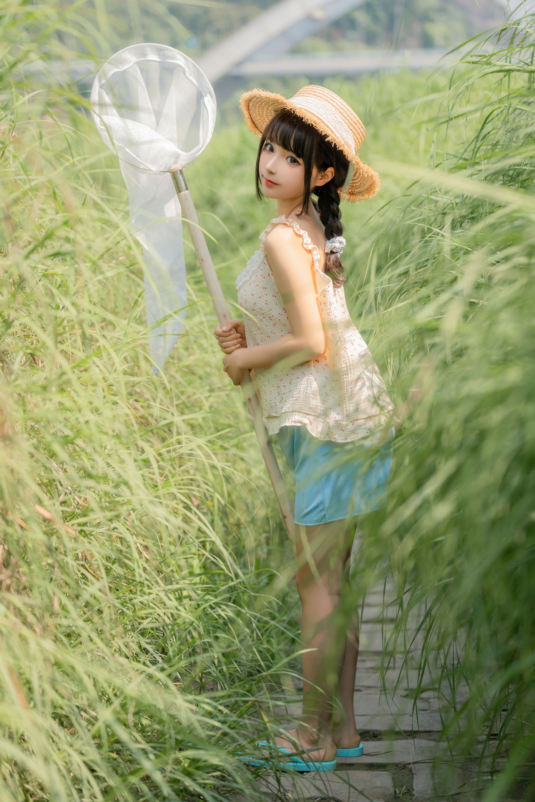 [福利COS] 动漫博主蠢沫沫 - 乡下妹妹