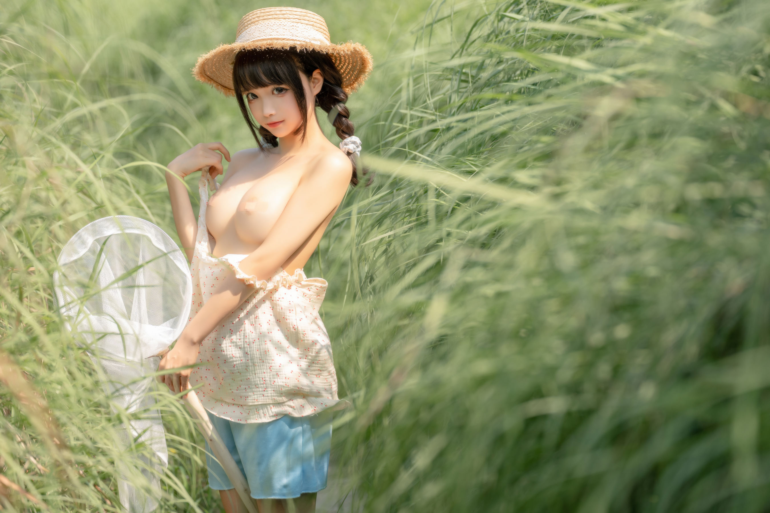 [福利COS] 动漫博主蠢沫沫 - 乡下妹妹