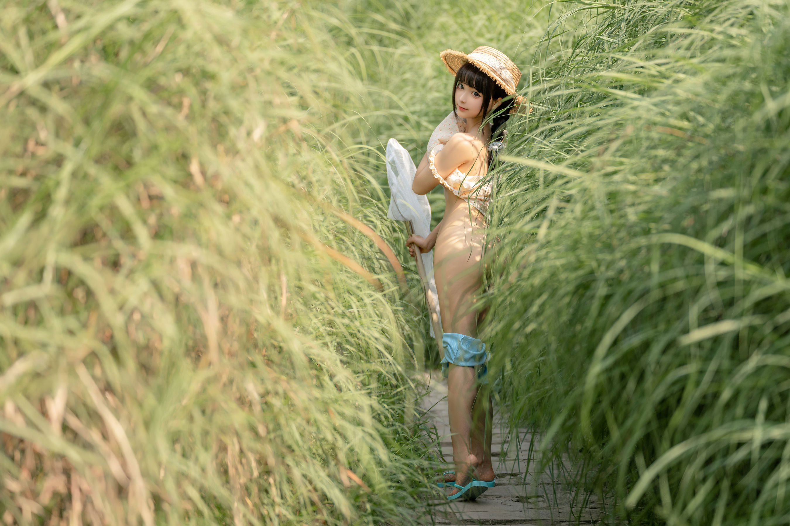 [福利COS] 动漫博主蠢沫沫 - 乡下妹妹