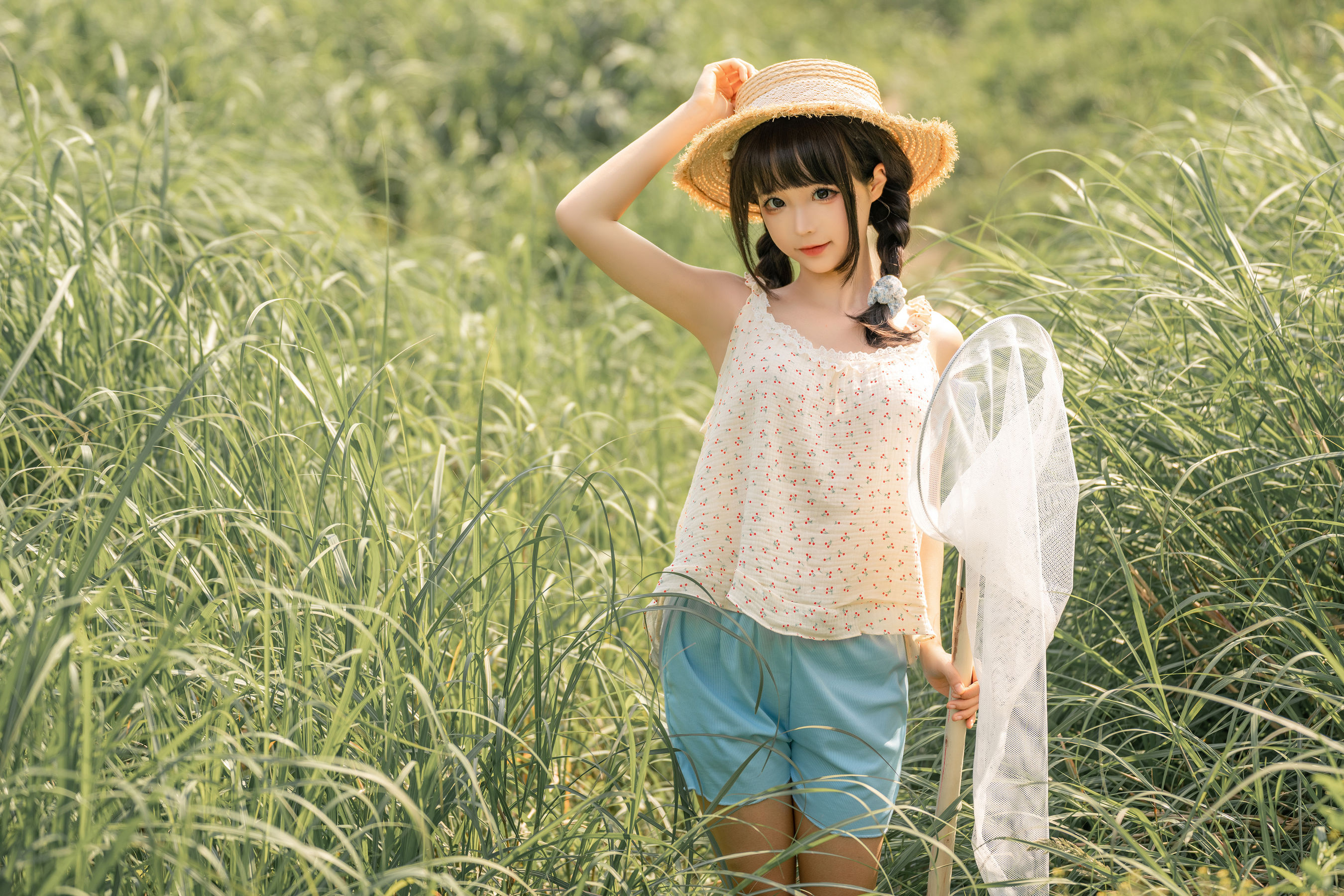 [福利COS] 动漫博主蠢沫沫 - 乡下妹妹