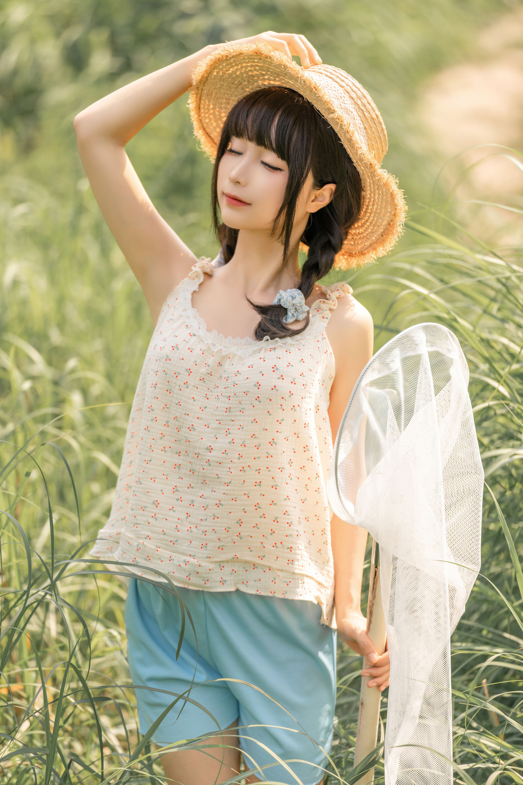 [福利COS] 动漫博主蠢沫沫 - 乡下妹妹
