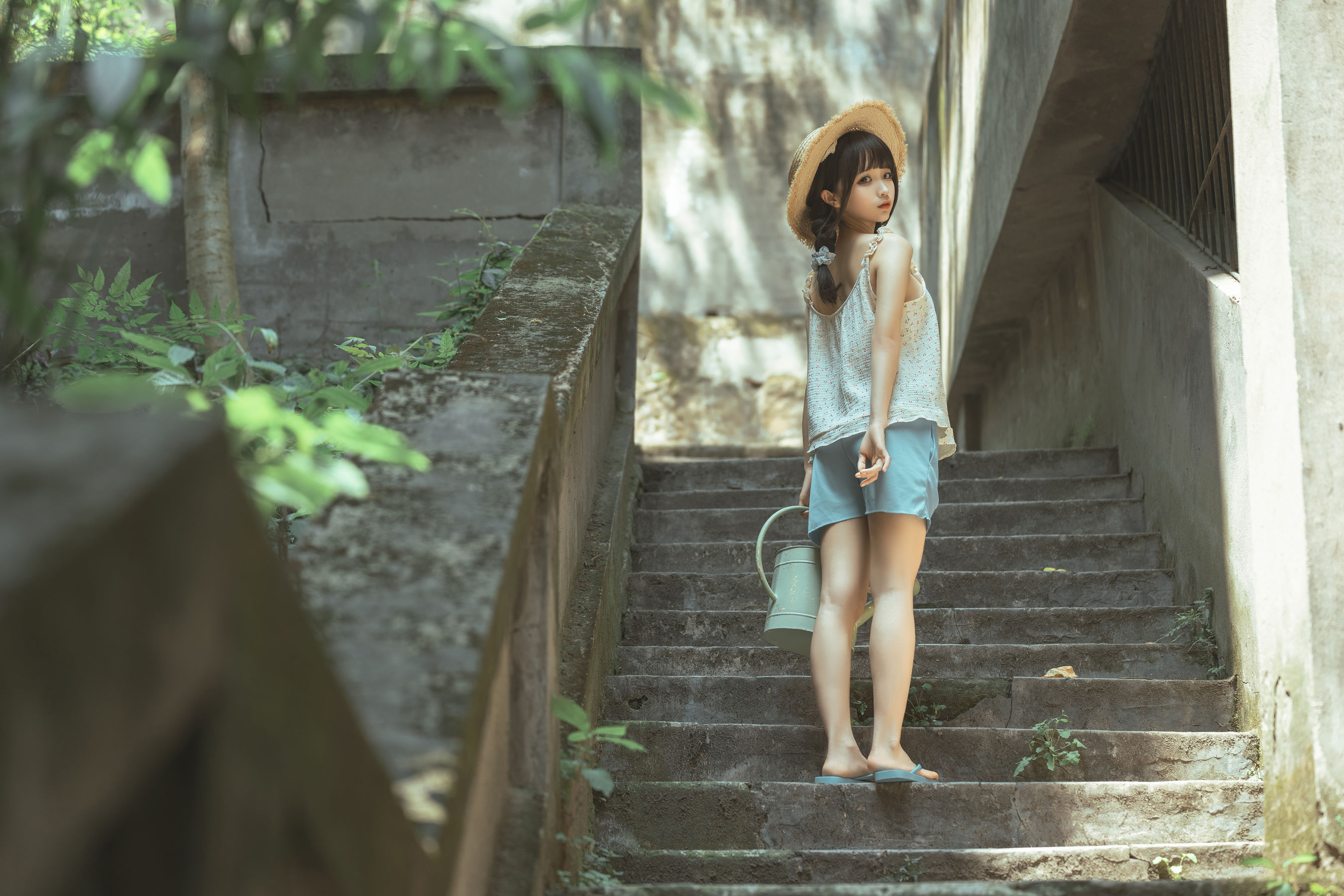 [福利COS] 动漫博主蠢沫沫 - 乡下妹妹