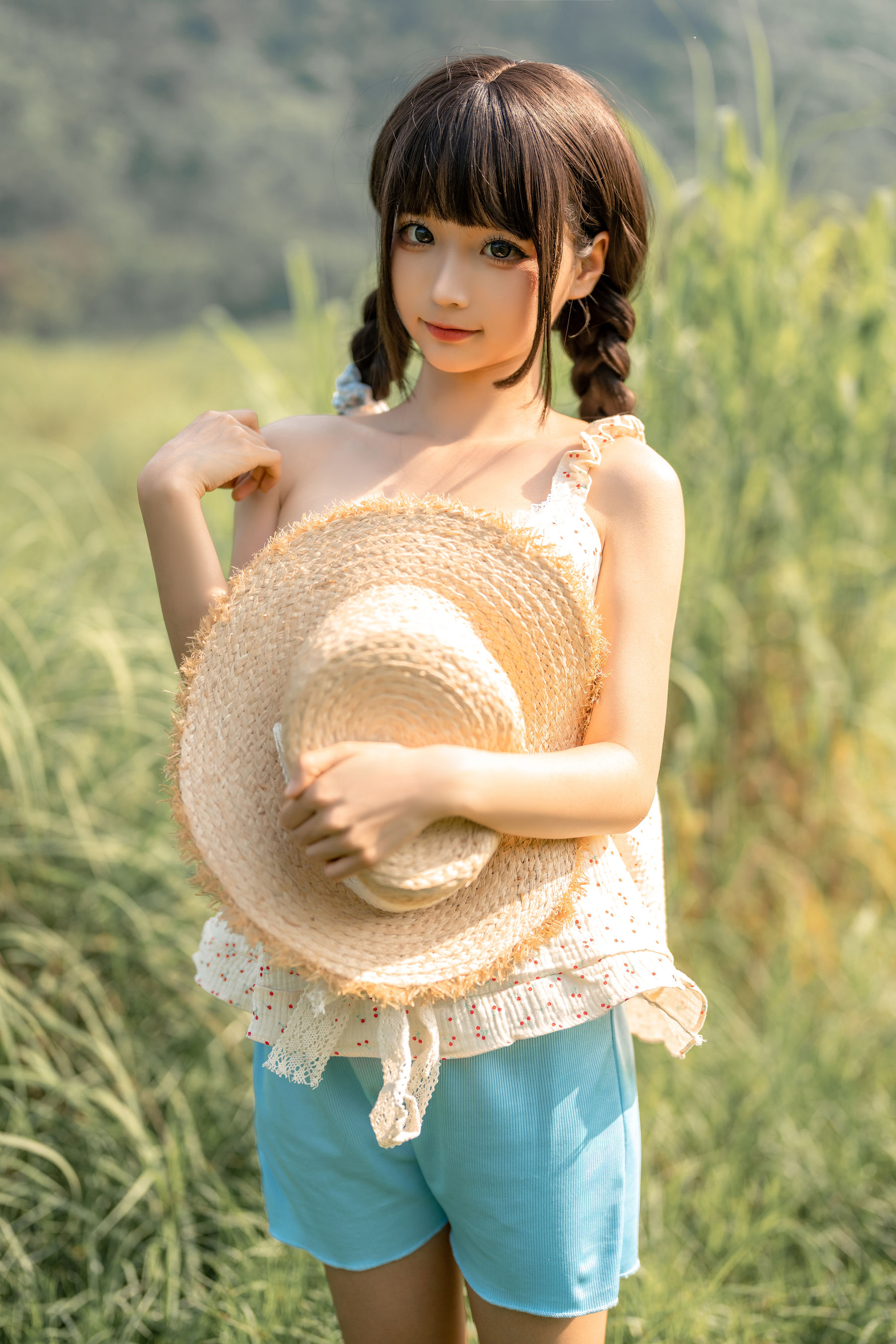 [福利COS] 动漫博主蠢沫沫 - 乡下妹妹