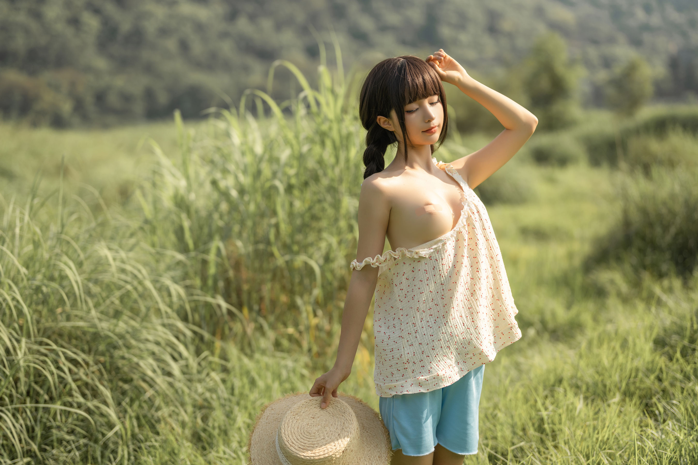 [福利COS] 动漫博主蠢沫沫 - 乡下妹妹