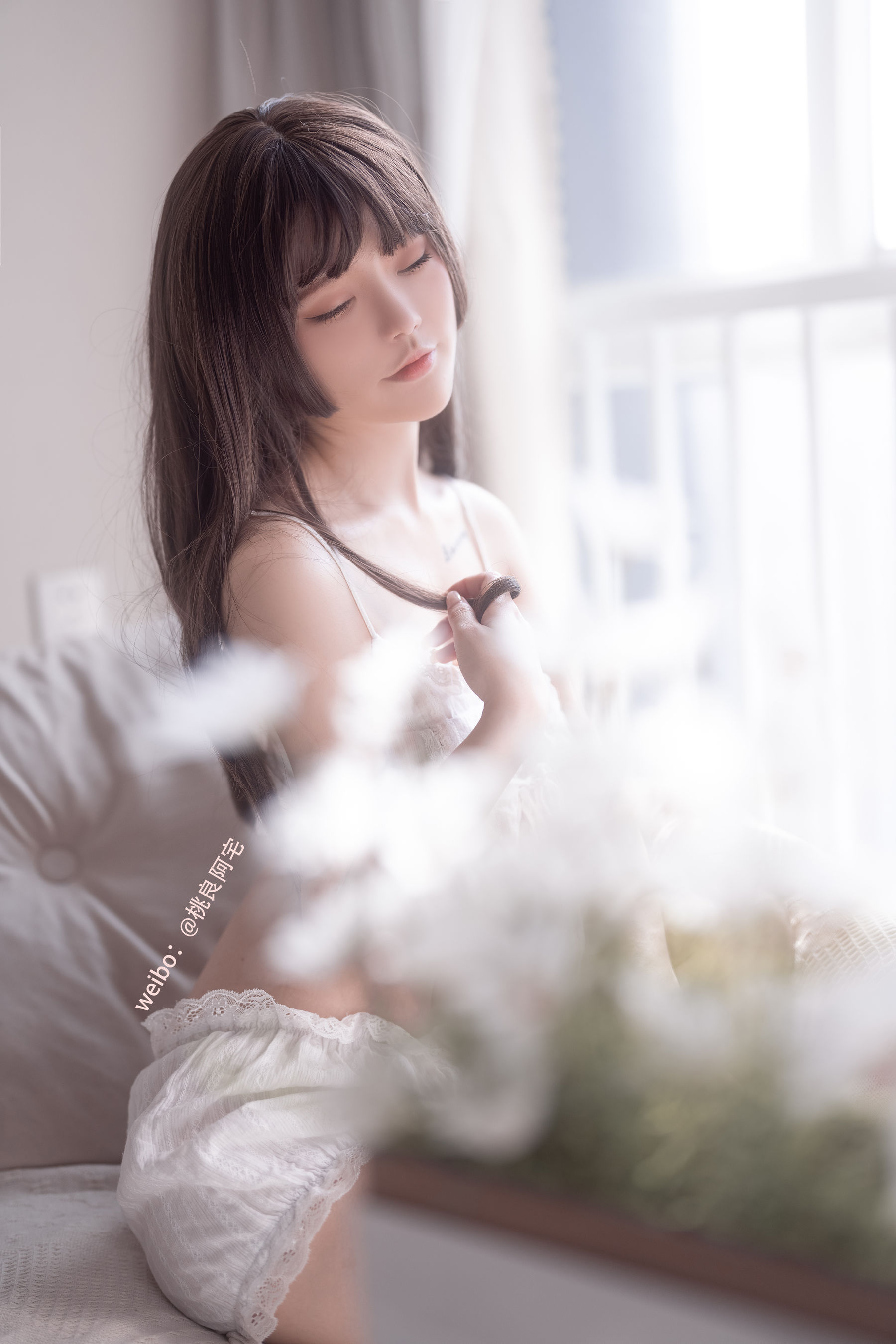 [福利COS] 桃良阿宅 - 桃良吊带
