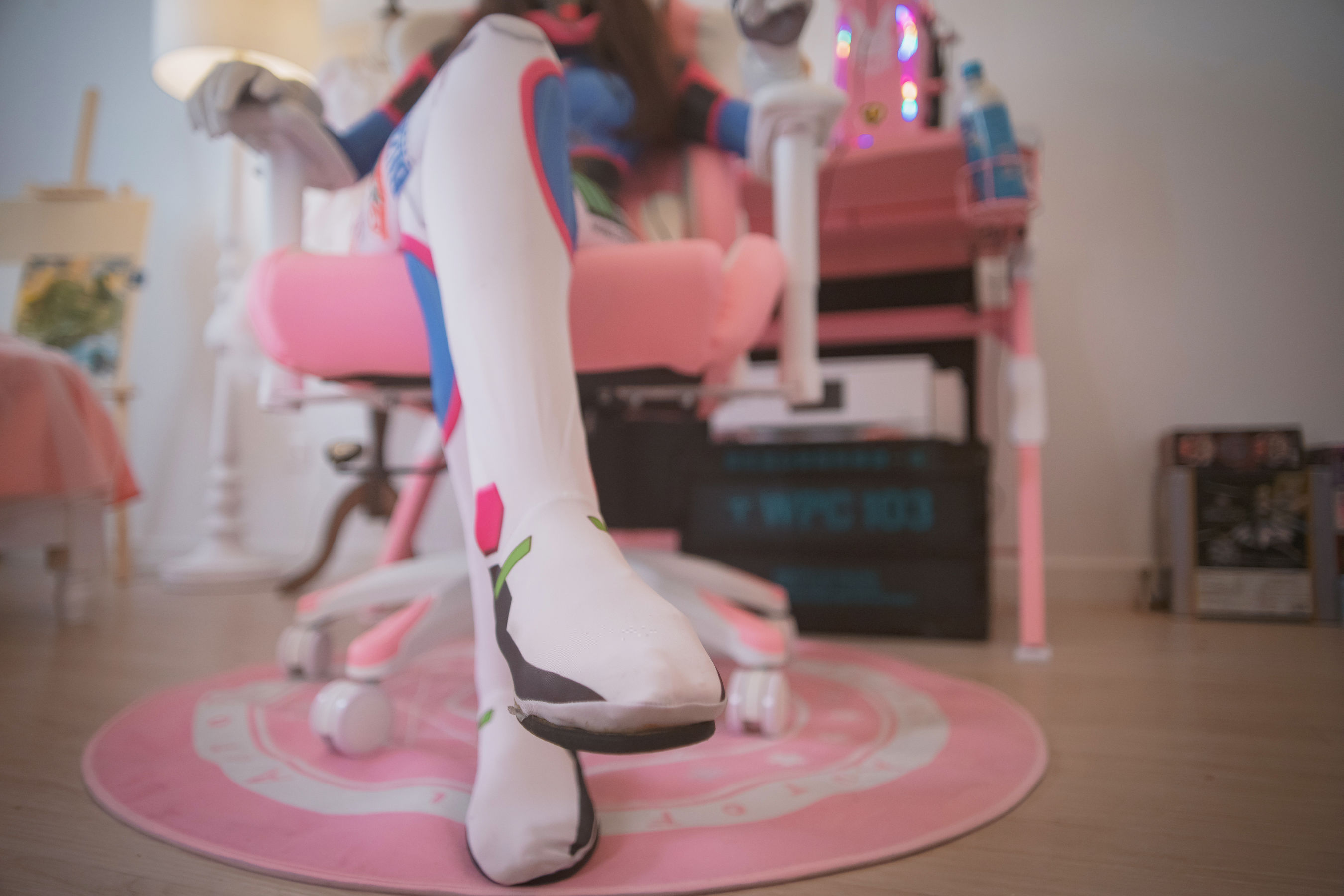 [福利COS] 福利姬木花琳琳是勇者 - オーバーウォッチD.VA