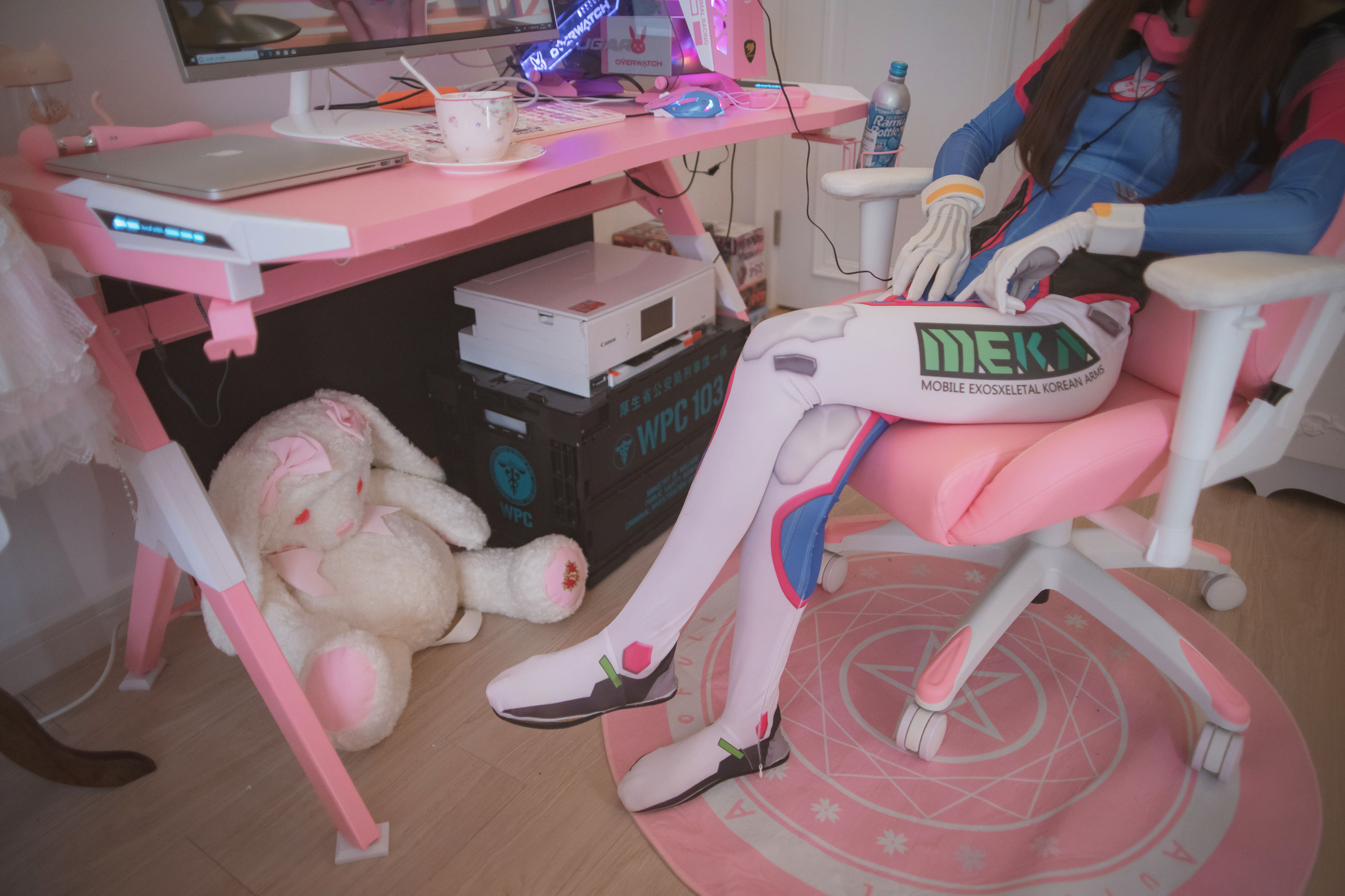[福利COS] 福利姬木花琳琳是勇者 - オーバーウォッチD.VA