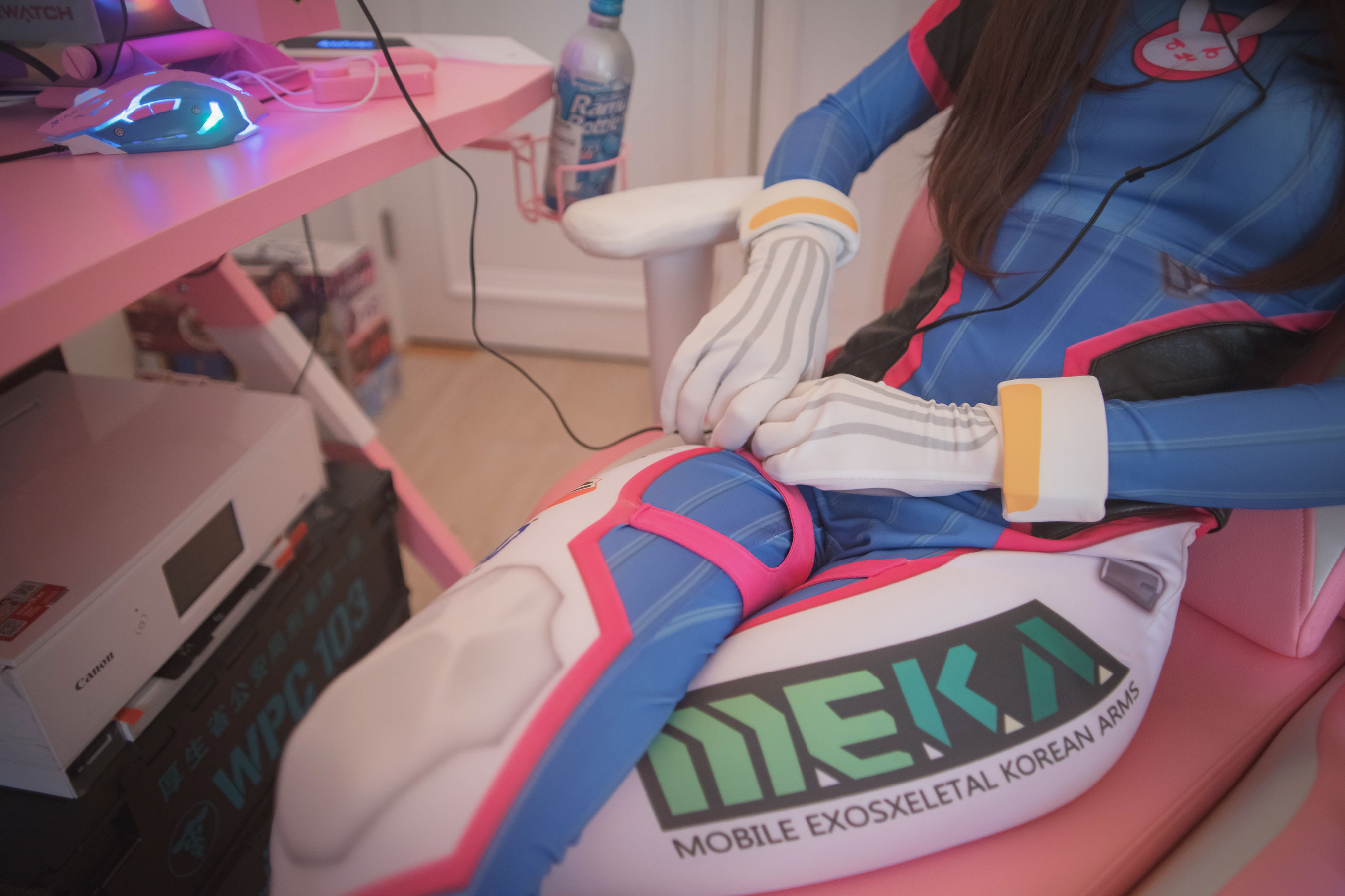 [福利COS] 福利姬木花琳琳是勇者 - オーバーウォッチD.VA