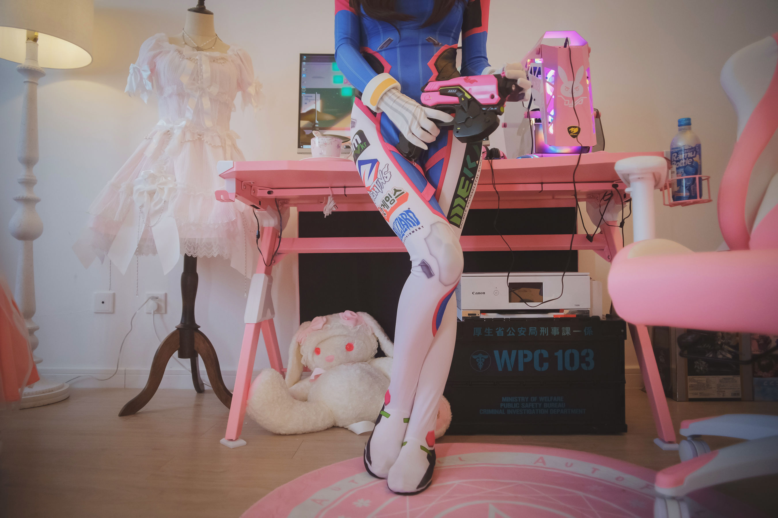 [福利COS] 福利姬木花琳琳是勇者 - オーバーウォッチD.VA