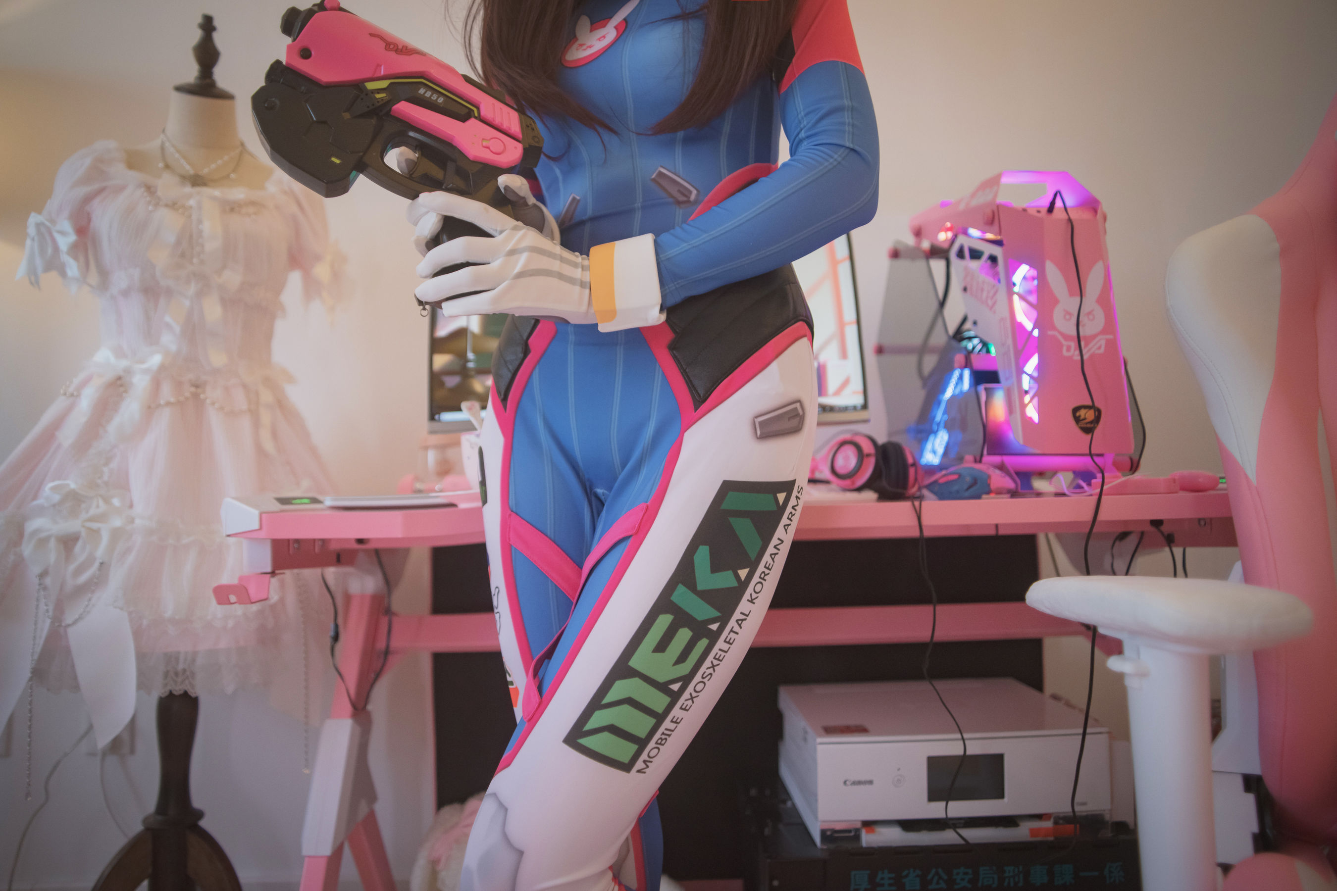 [福利COS] 福利姬木花琳琳是勇者 - オーバーウォッチD.VA